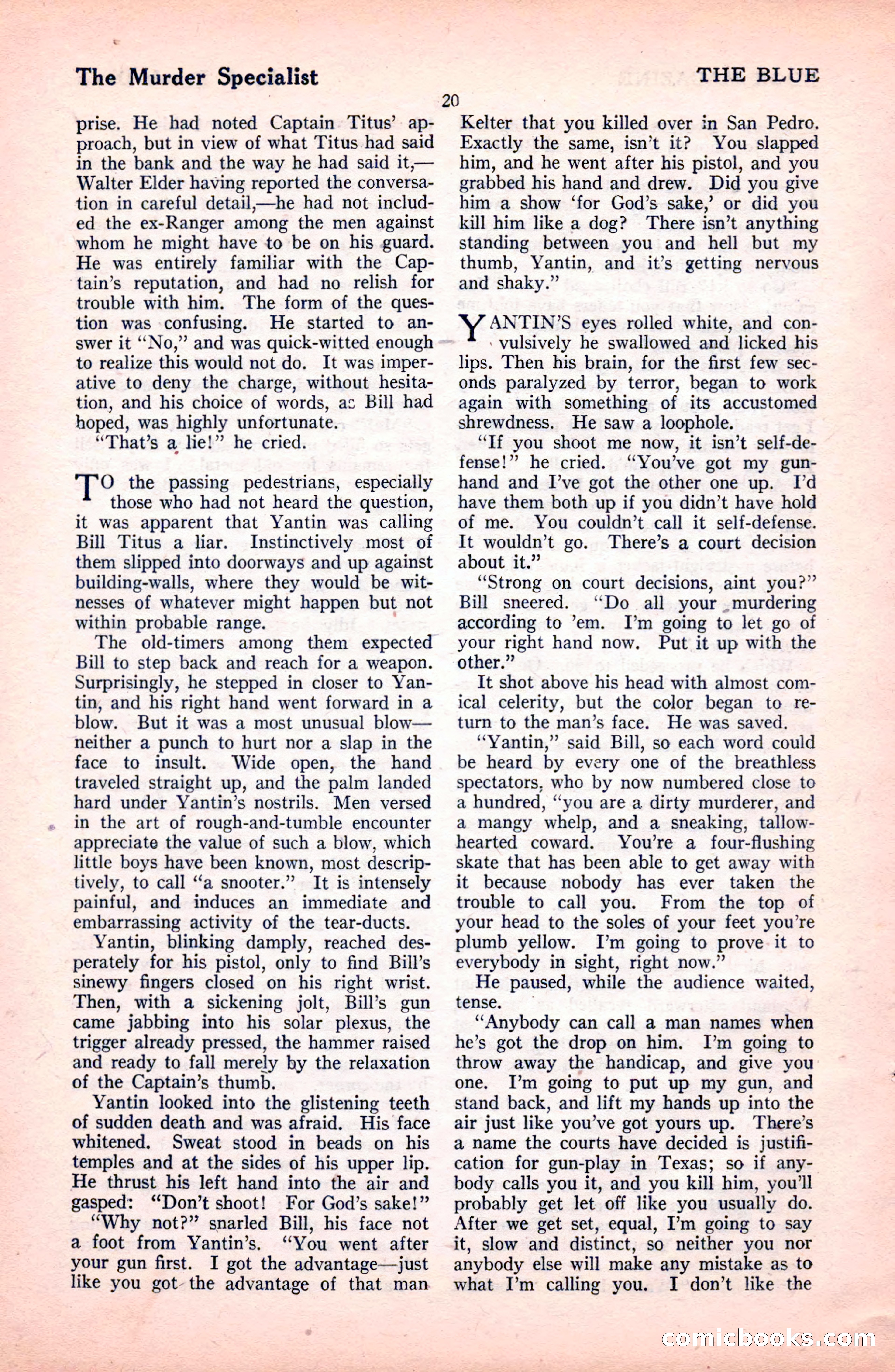 The Blue Book Magazine, October 1922 — page 26 of 212