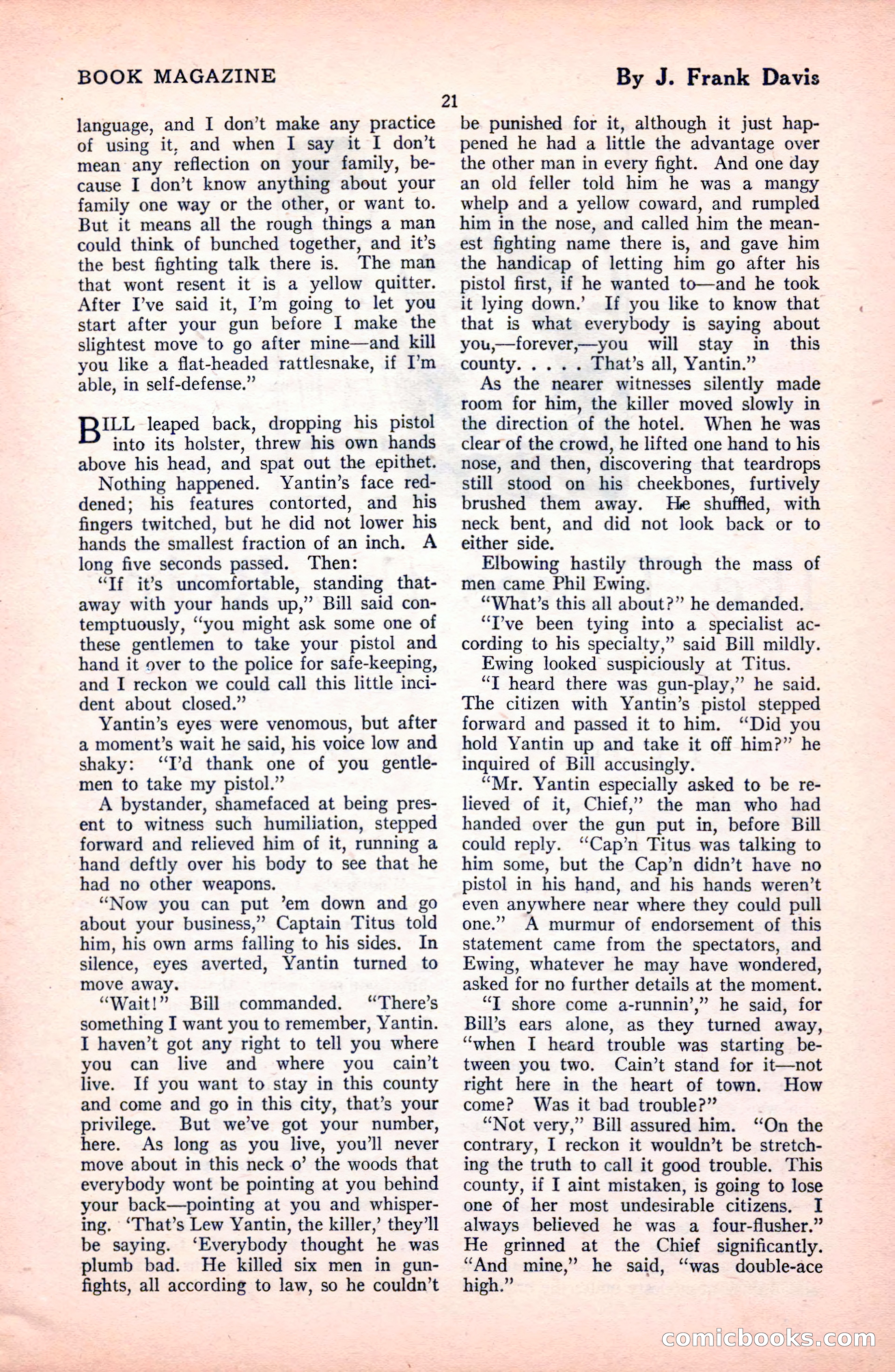 The Blue Book Magazine, October 1922 — page 27 of 212