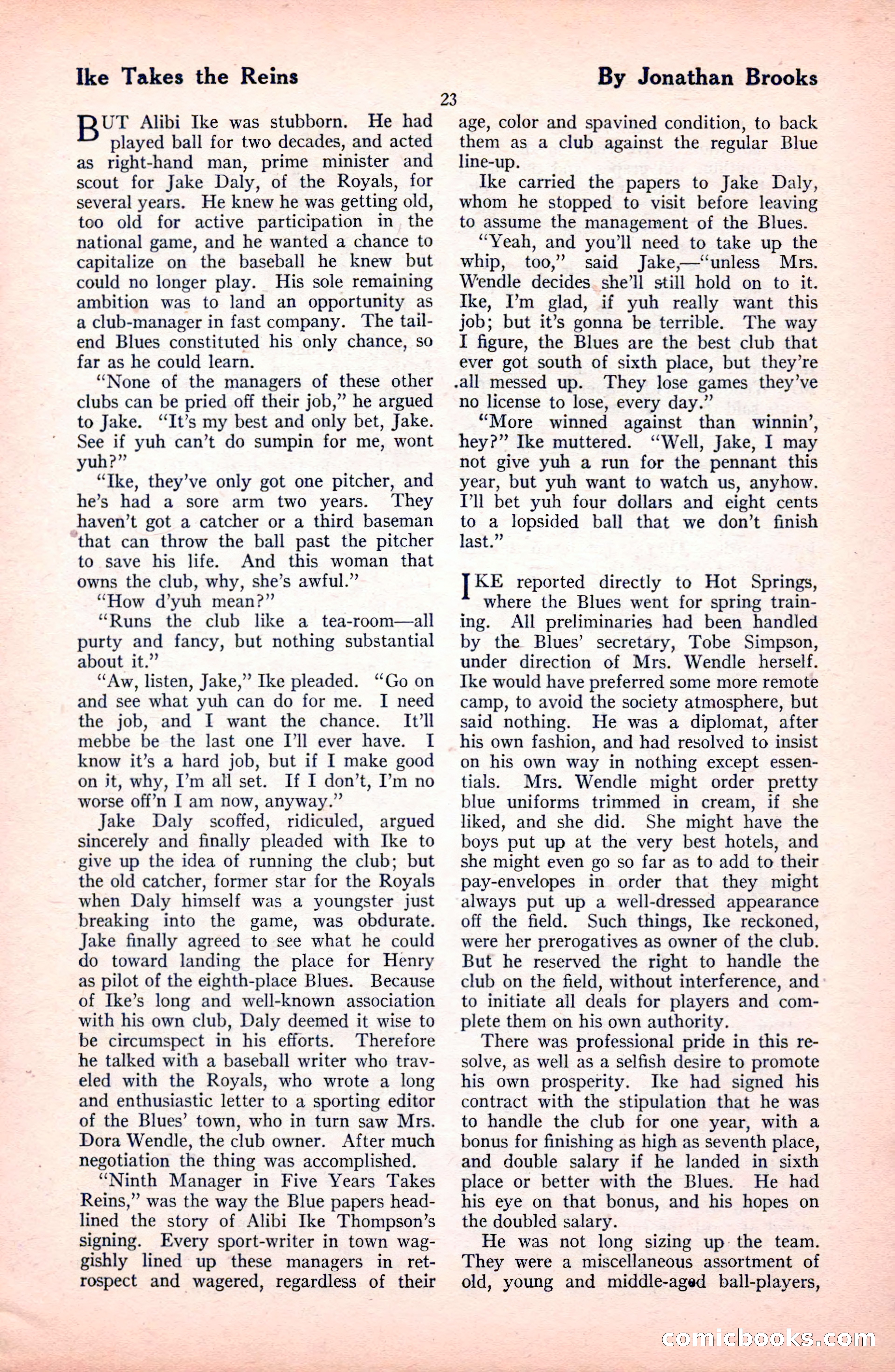 The Blue Book Magazine, October 1922 — page 29 of 212