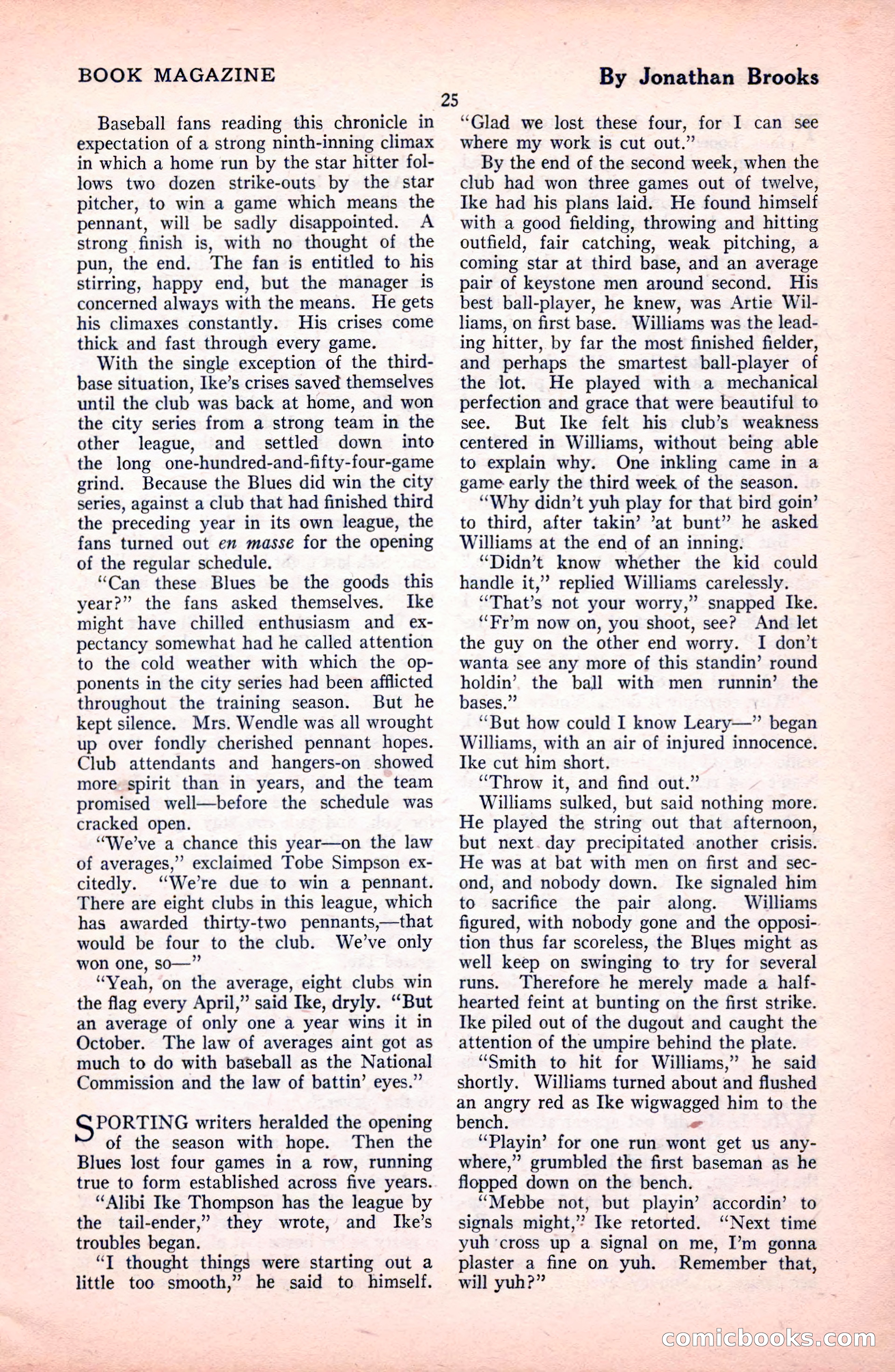 The Blue Book Magazine, October 1922 — page 31 of 212