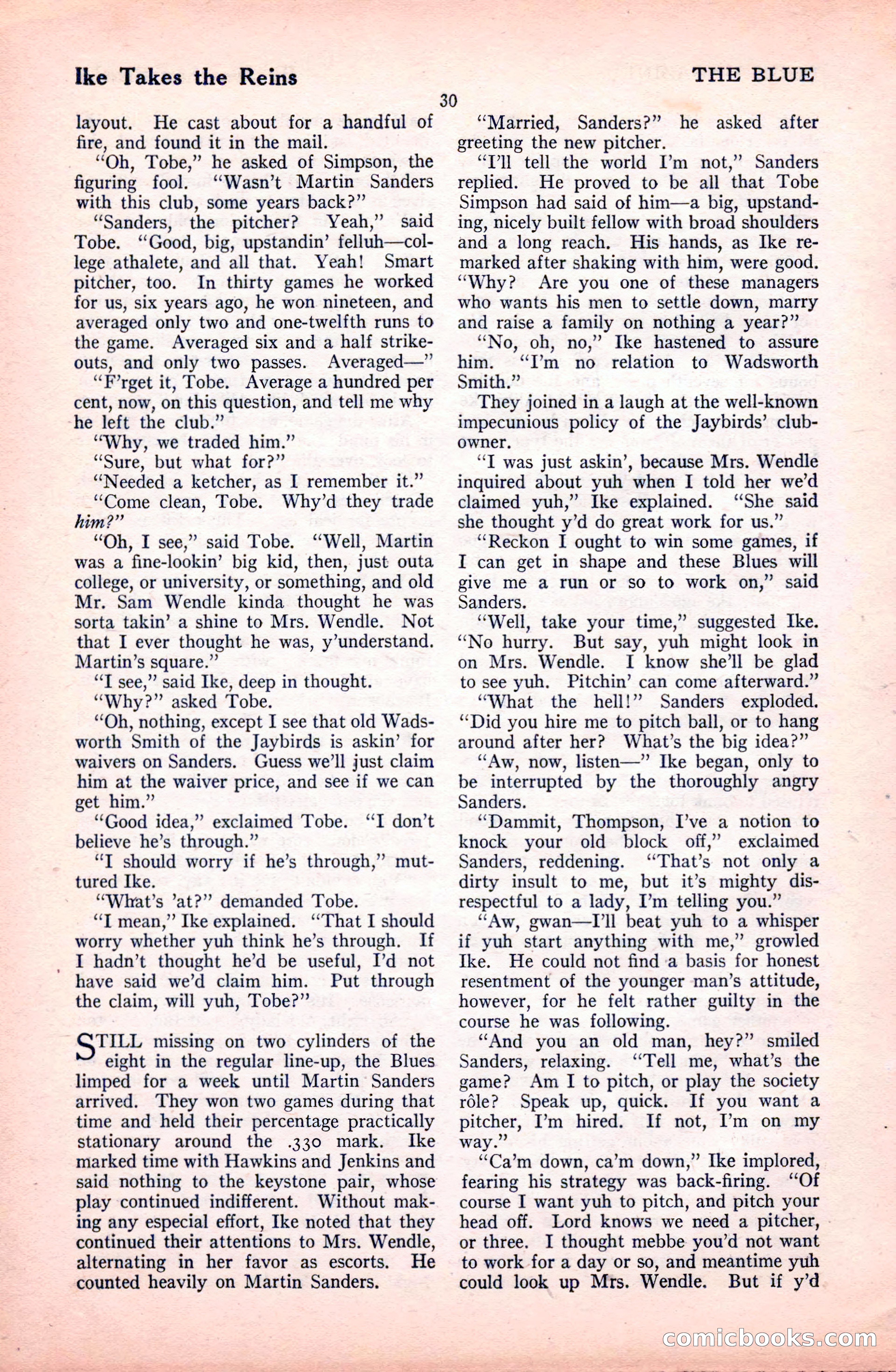 The Blue Book Magazine, October 1922 — page 36 of 212