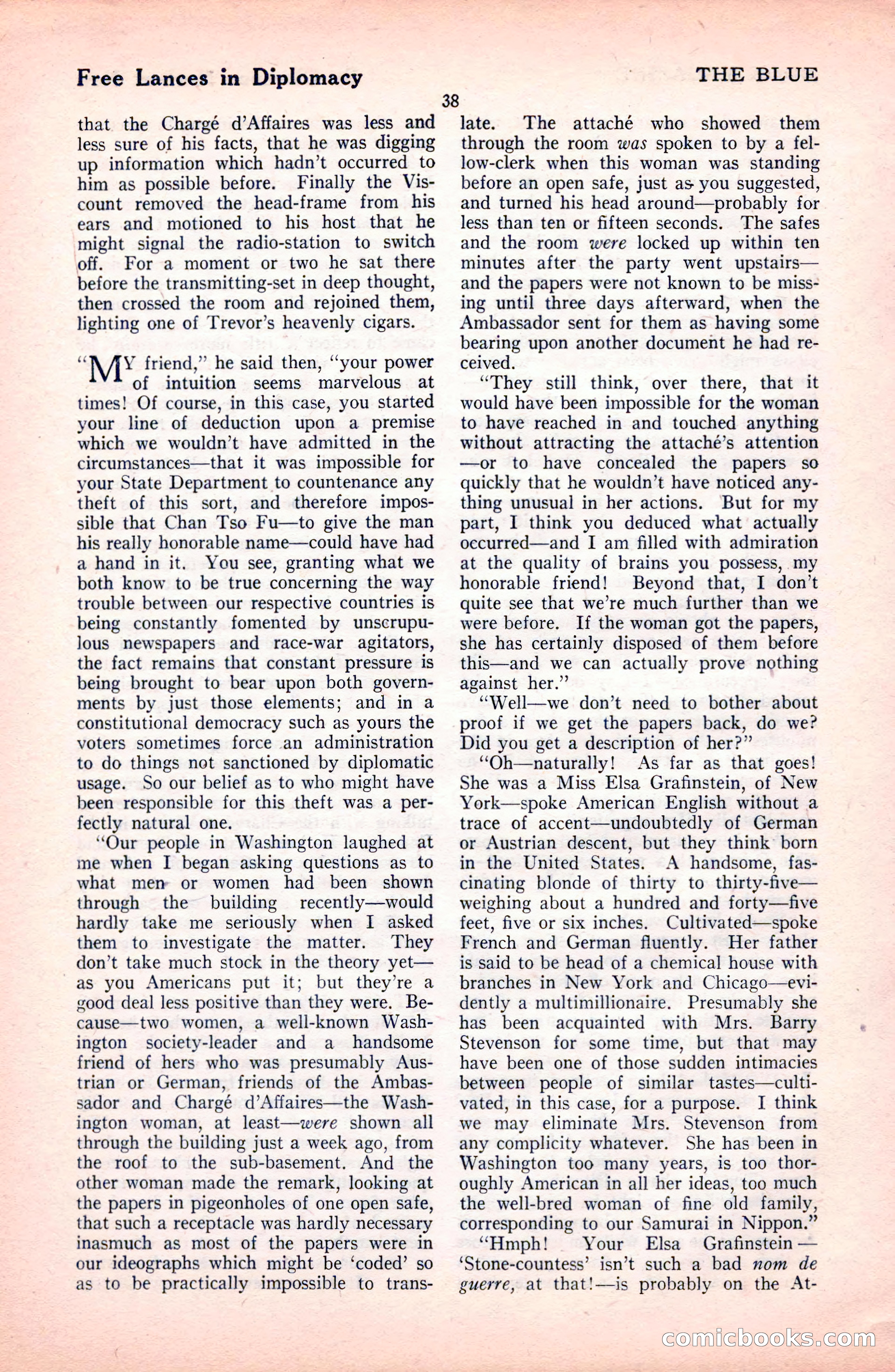 The Blue Book Magazine, October 1922 — page 44 of 212