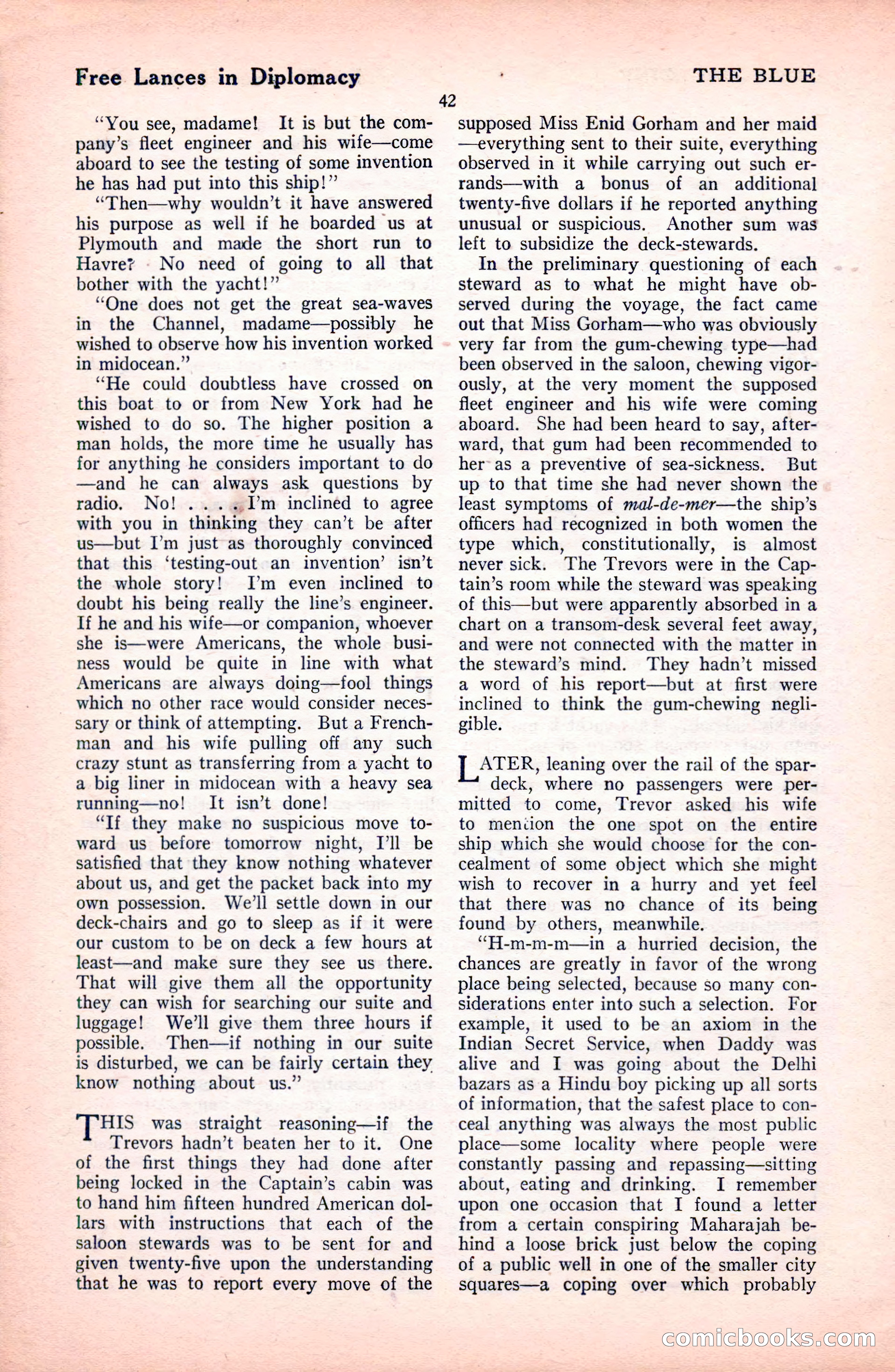 The Blue Book Magazine, October 1922 — page 48 of 212