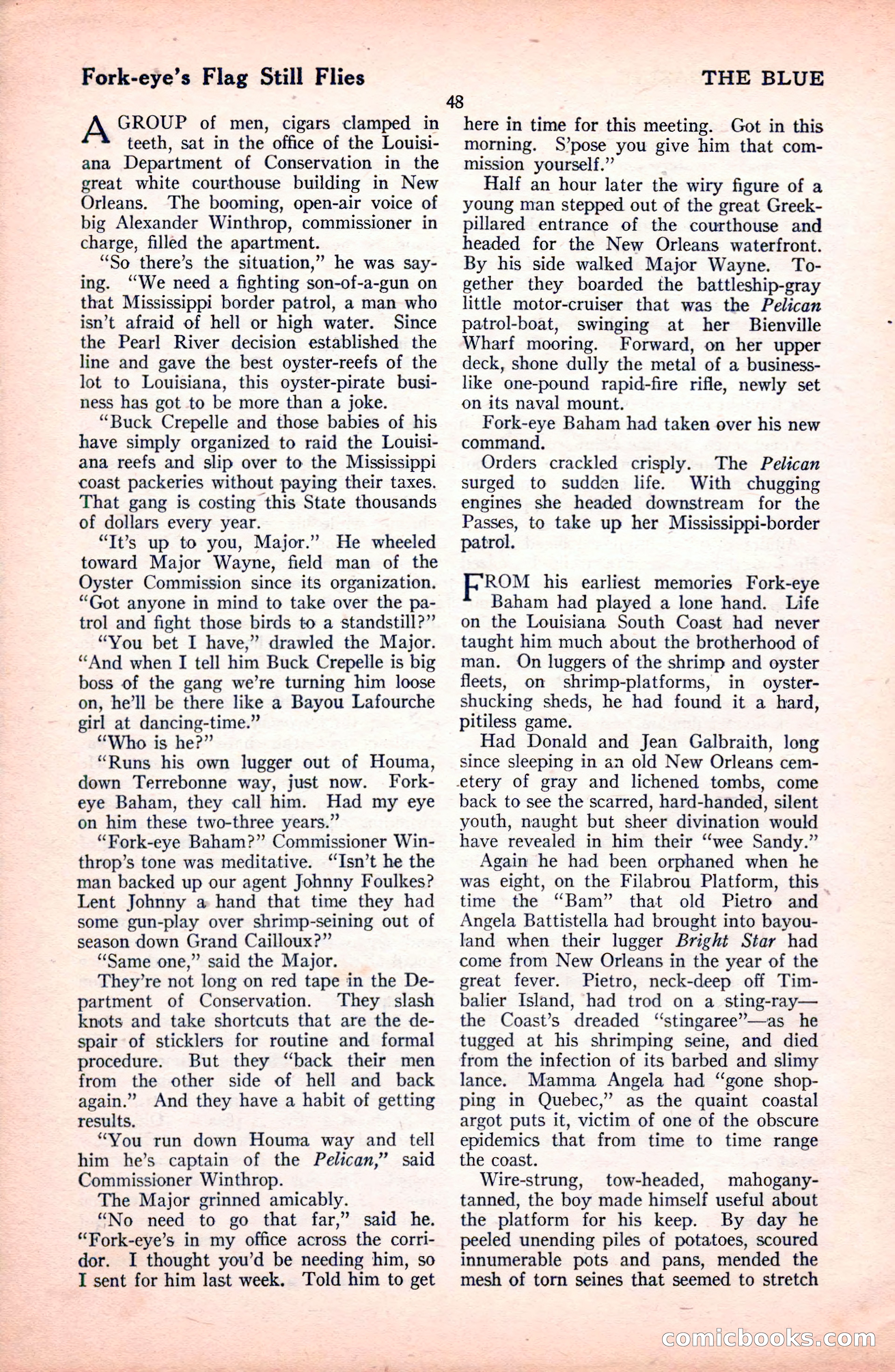 The Blue Book Magazine, October 1922 — page 54 of 212