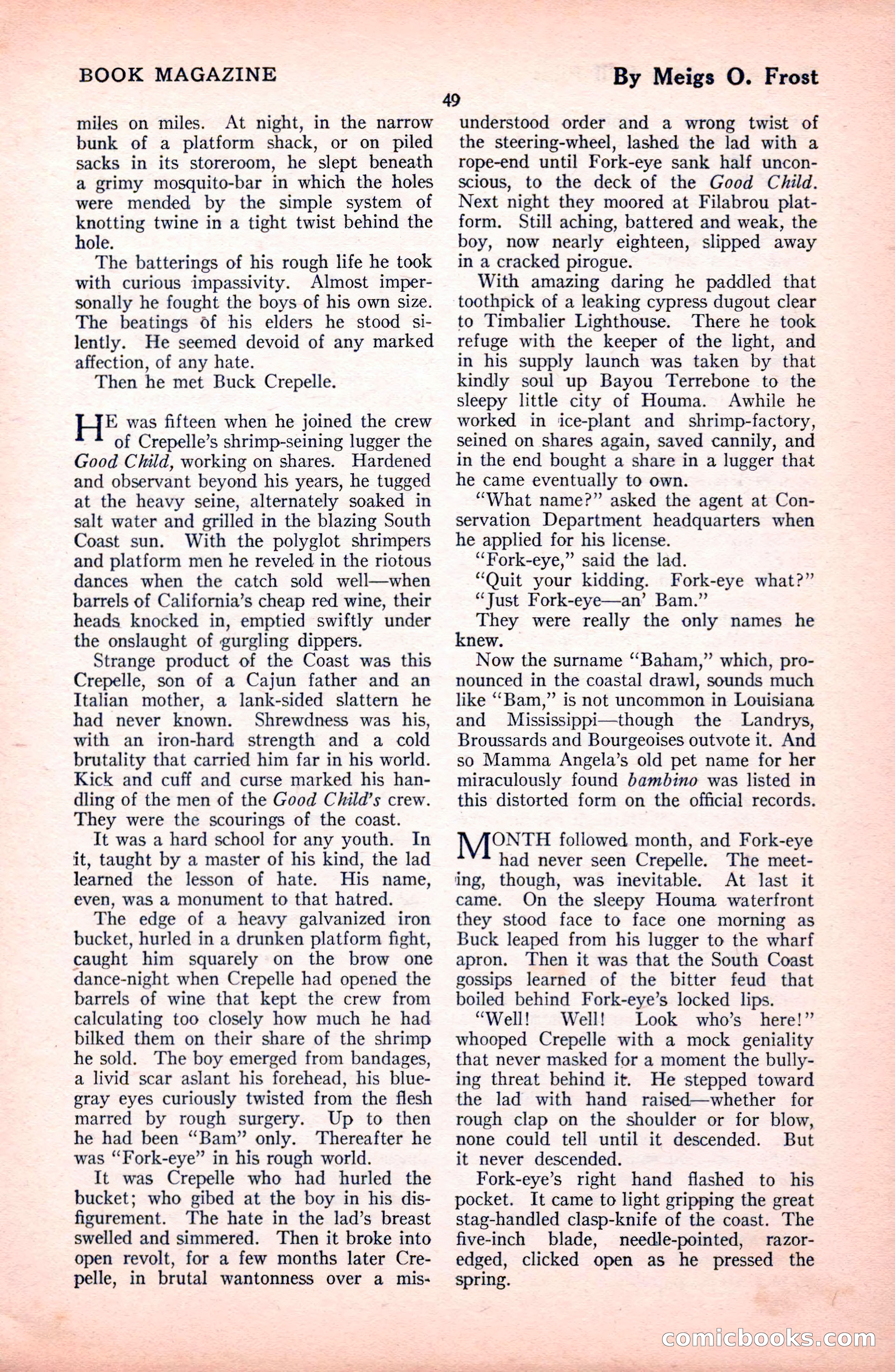 The Blue Book Magazine, October 1922 — page 55 of 212