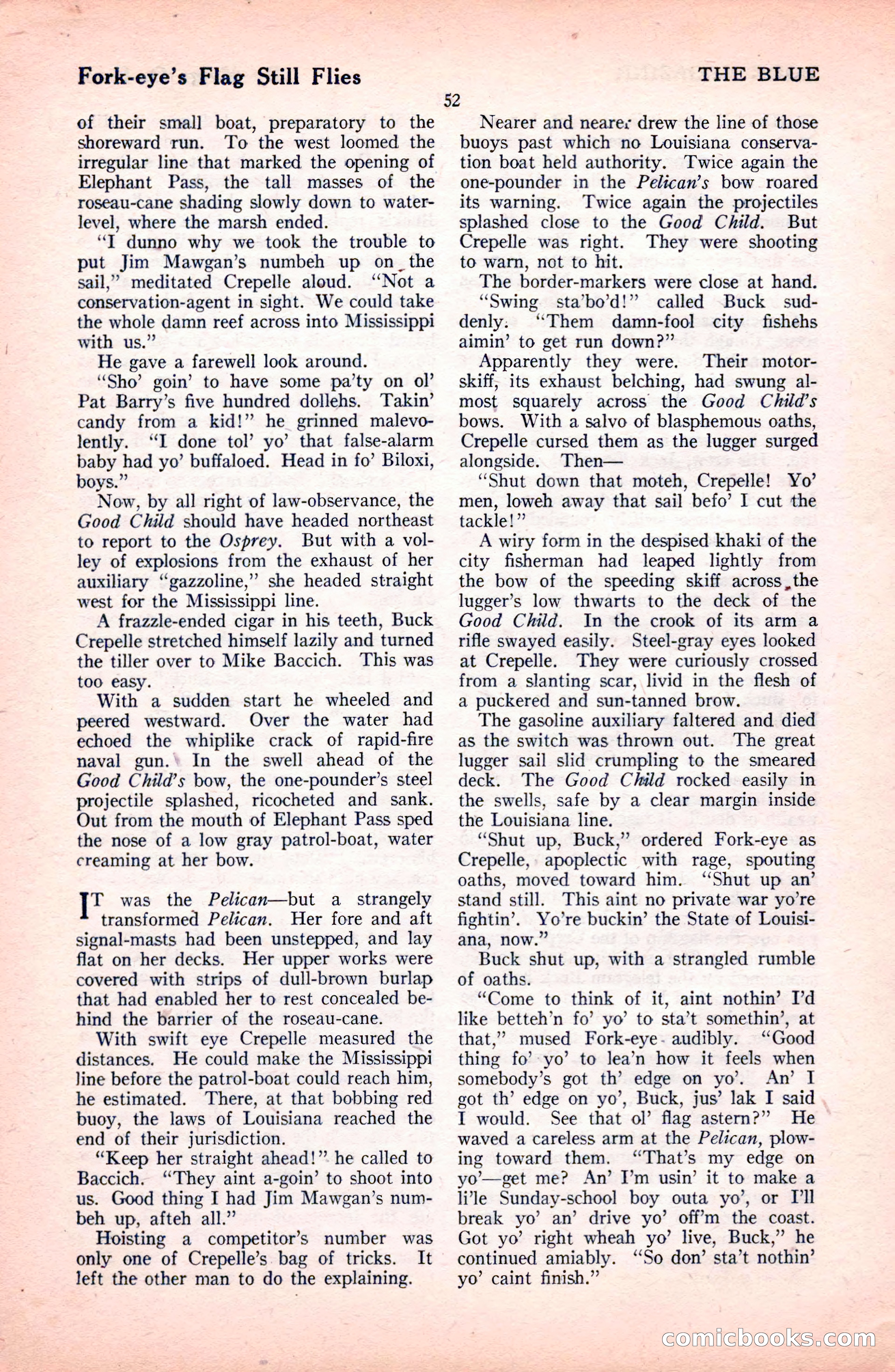 The Blue Book Magazine, October 1922 — page 58 of 212