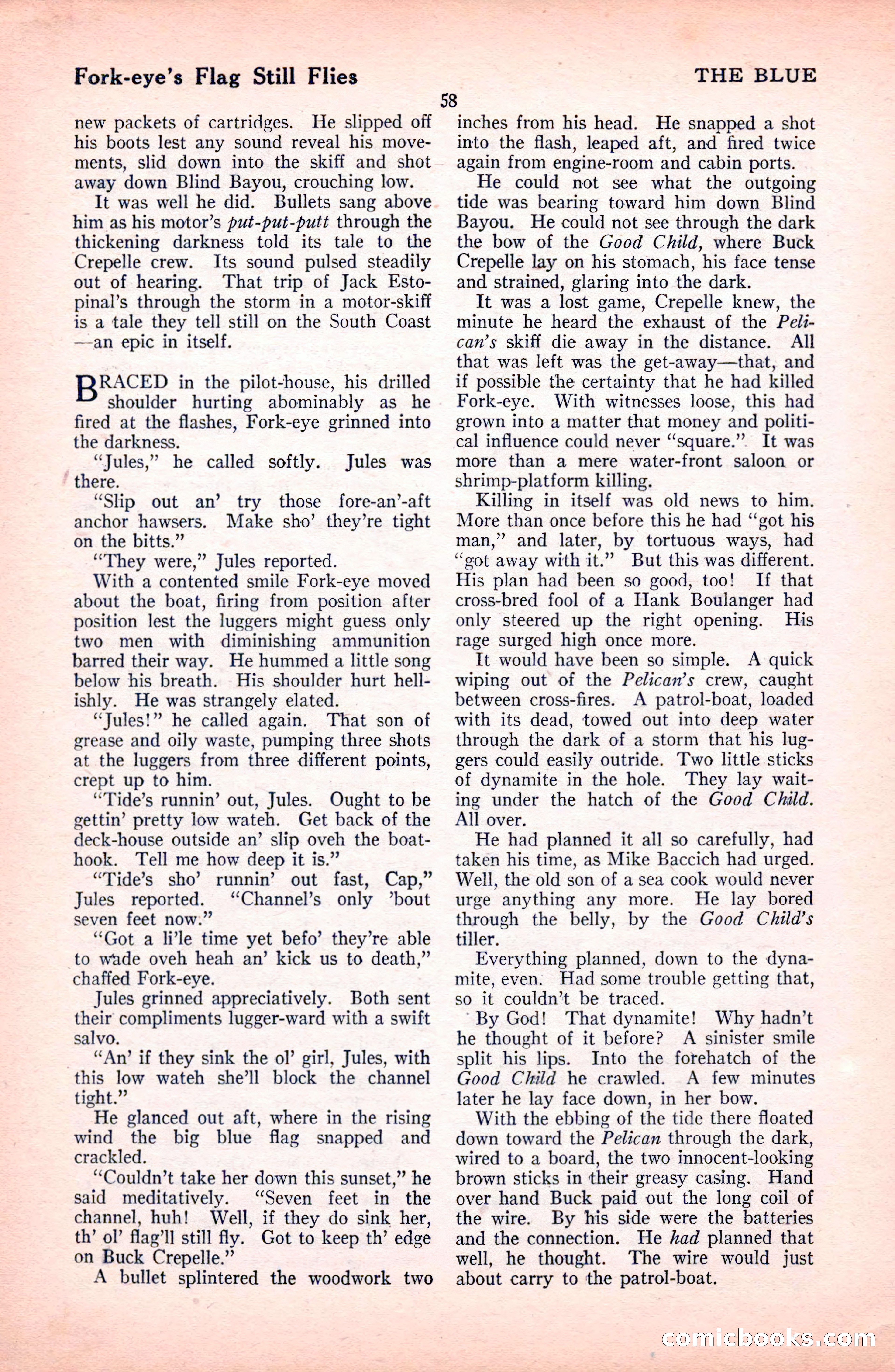 The Blue Book Magazine, October 1922 — page 64 of 212