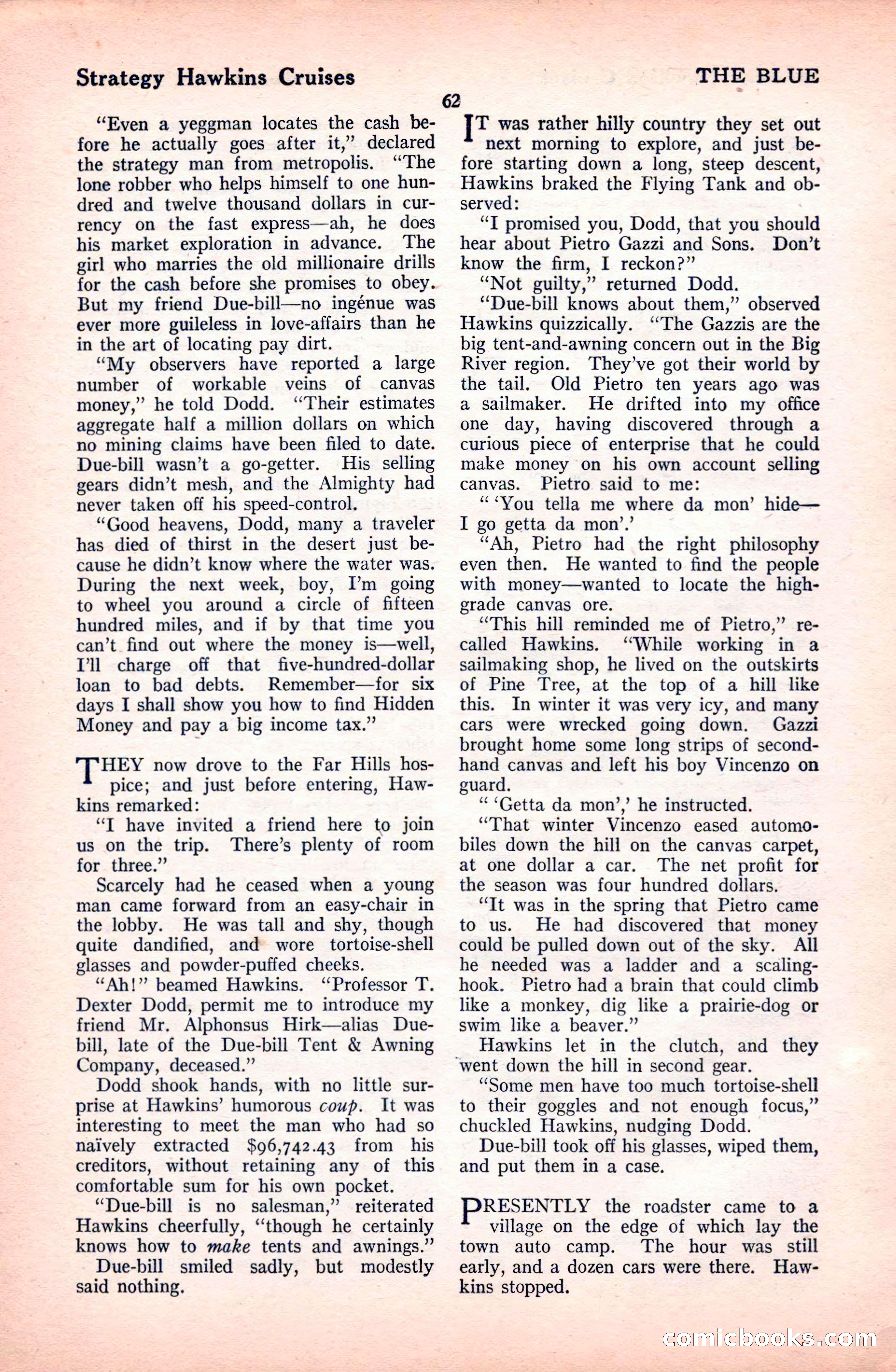 The Blue Book Magazine, October 1922 — page 68 of 212