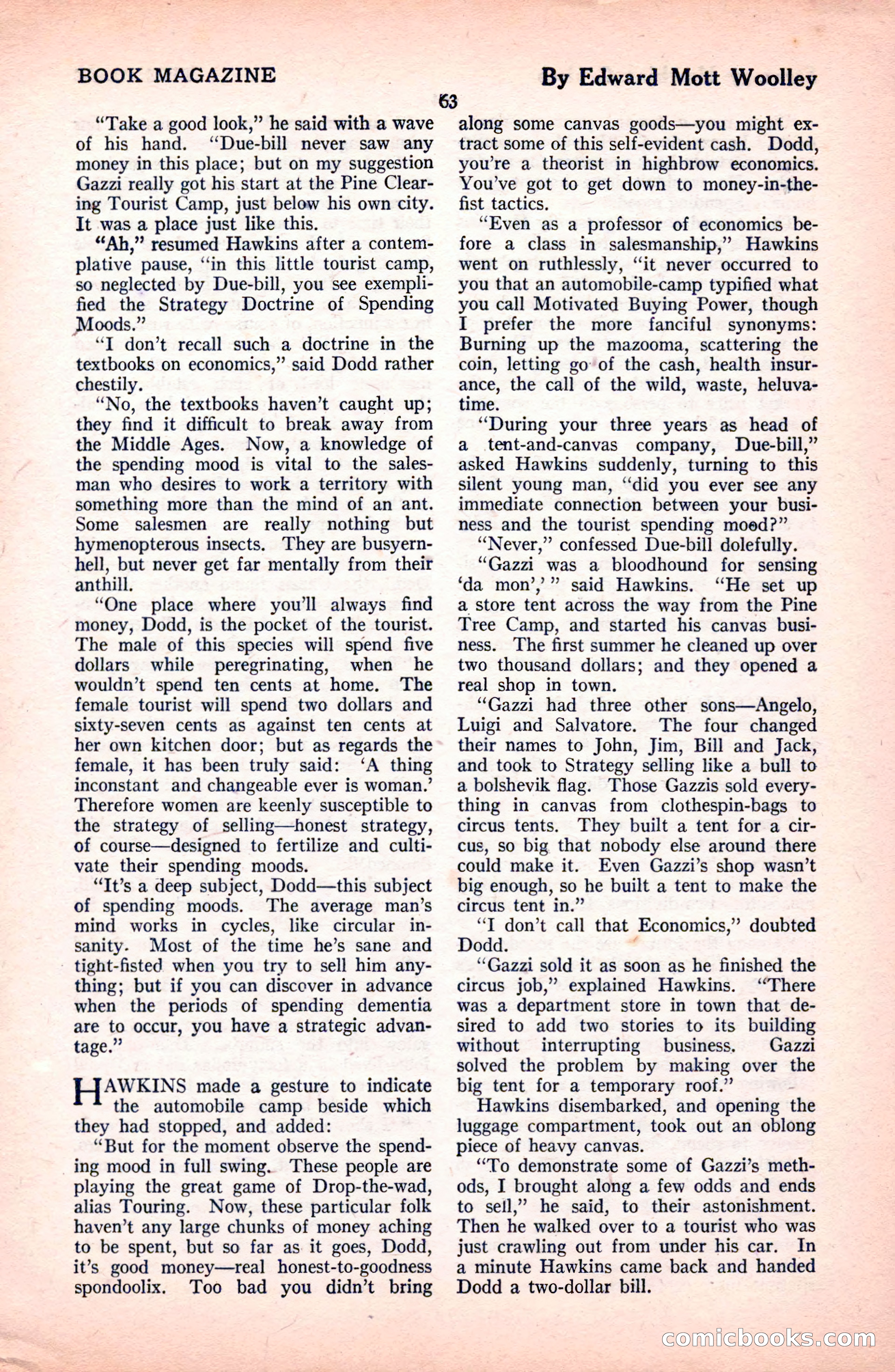The Blue Book Magazine, October 1922 — page 69 of 212