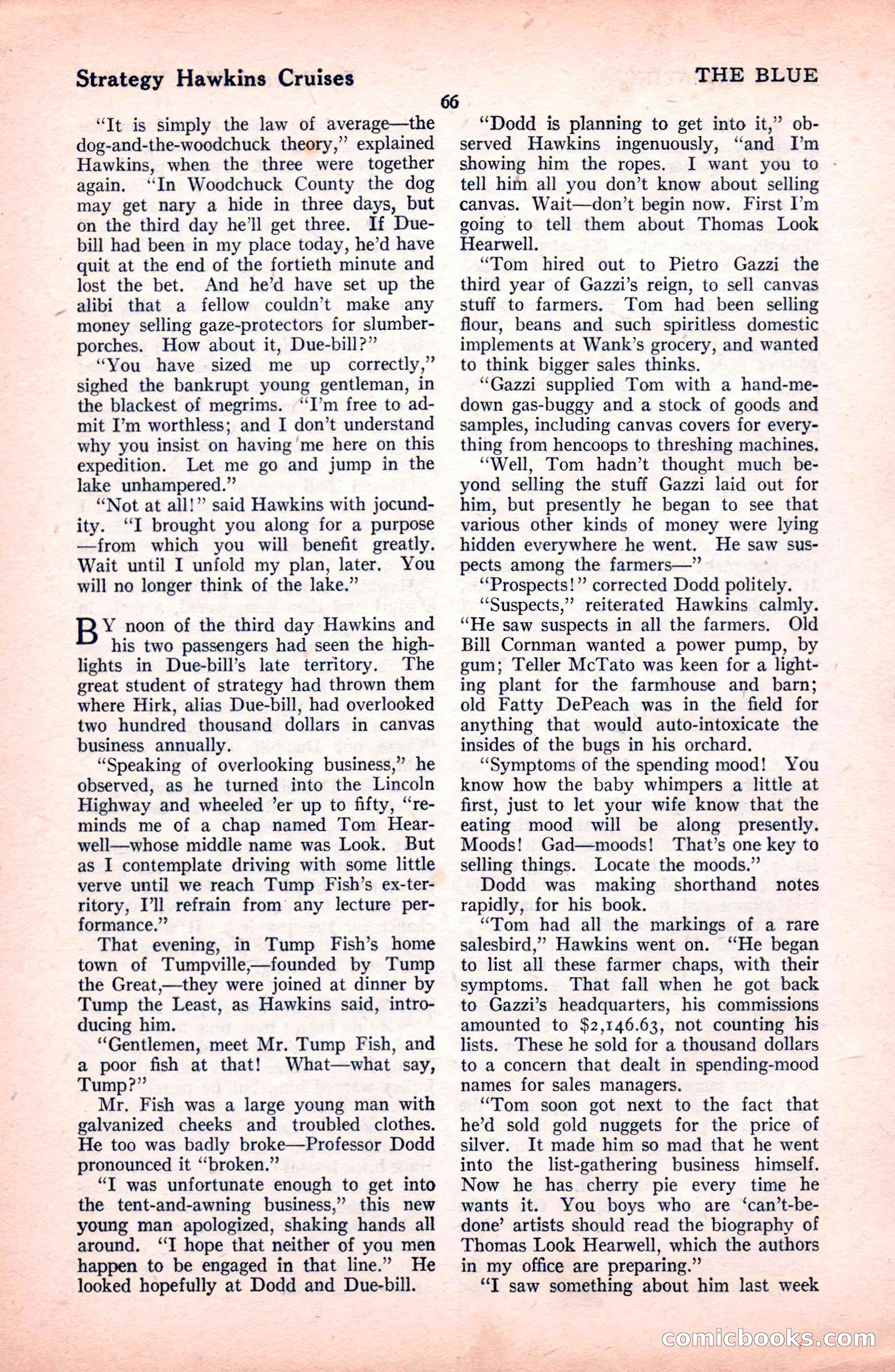The Blue Book Magazine, October 1922 — page 72 of 212