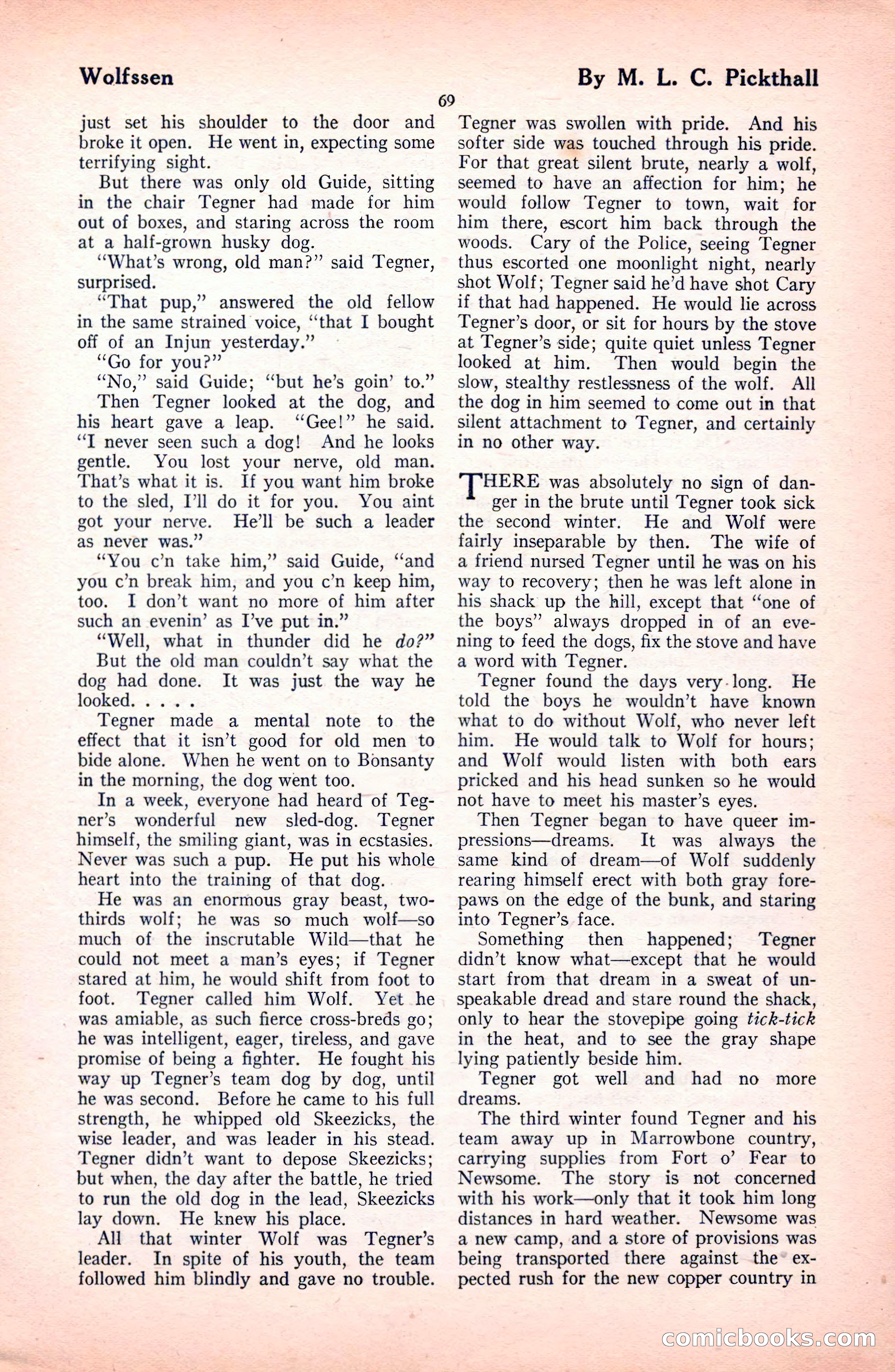 The Blue Book Magazine, October 1922 — page 75 of 212