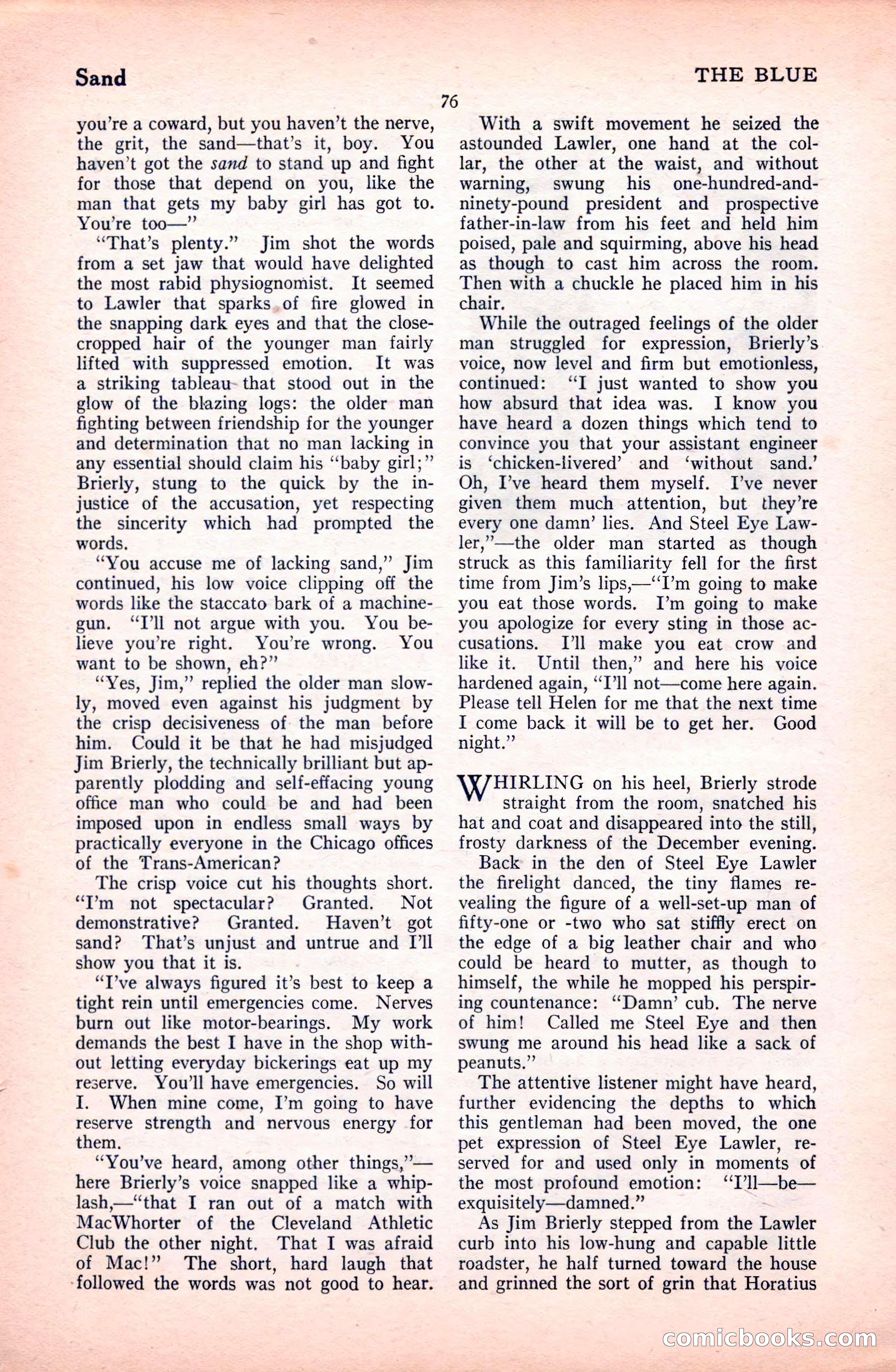 The Blue Book Magazine, October 1922 — page 82 of 212
