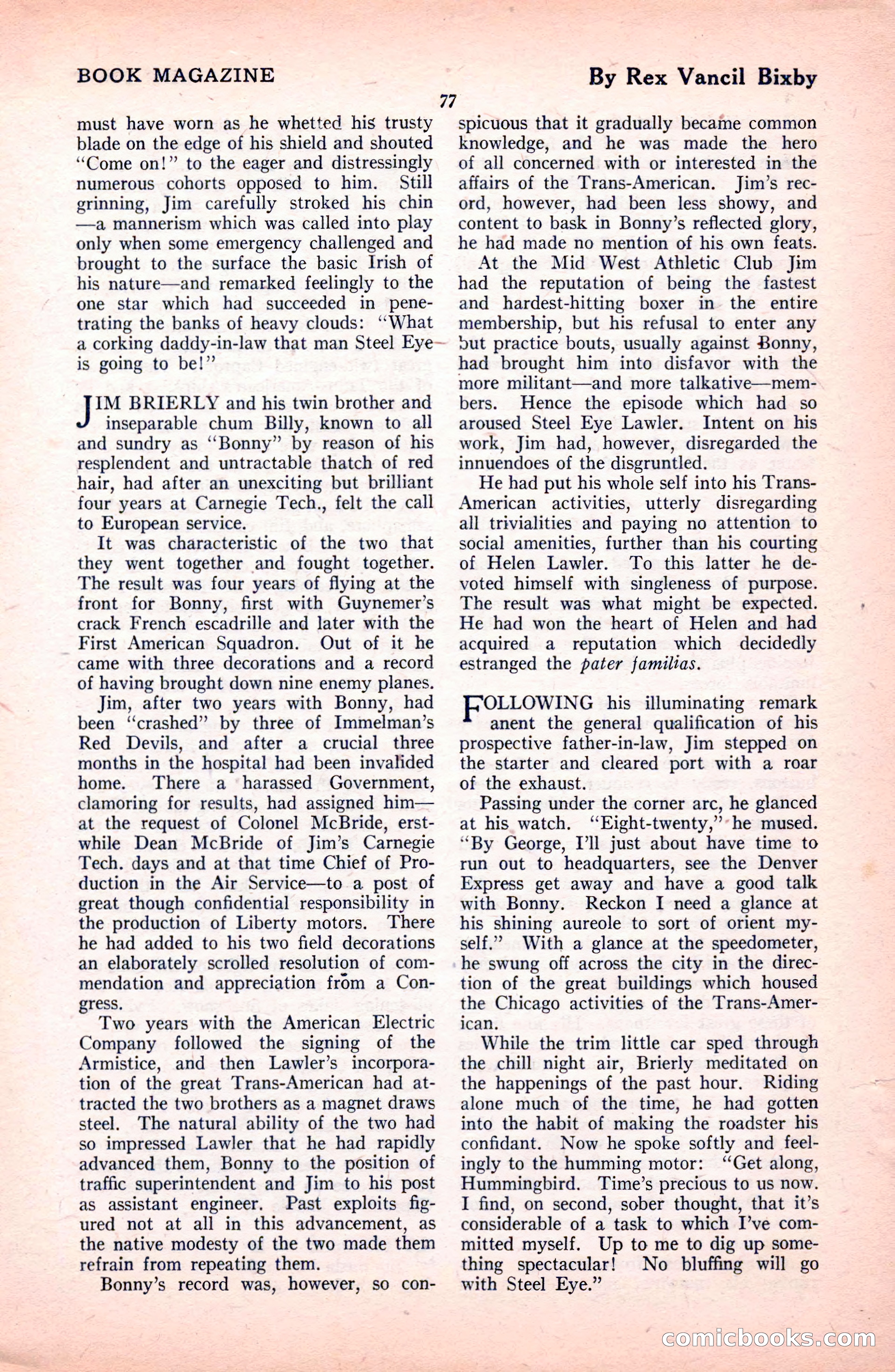 The Blue Book Magazine, October 1922 — page 83 of 212