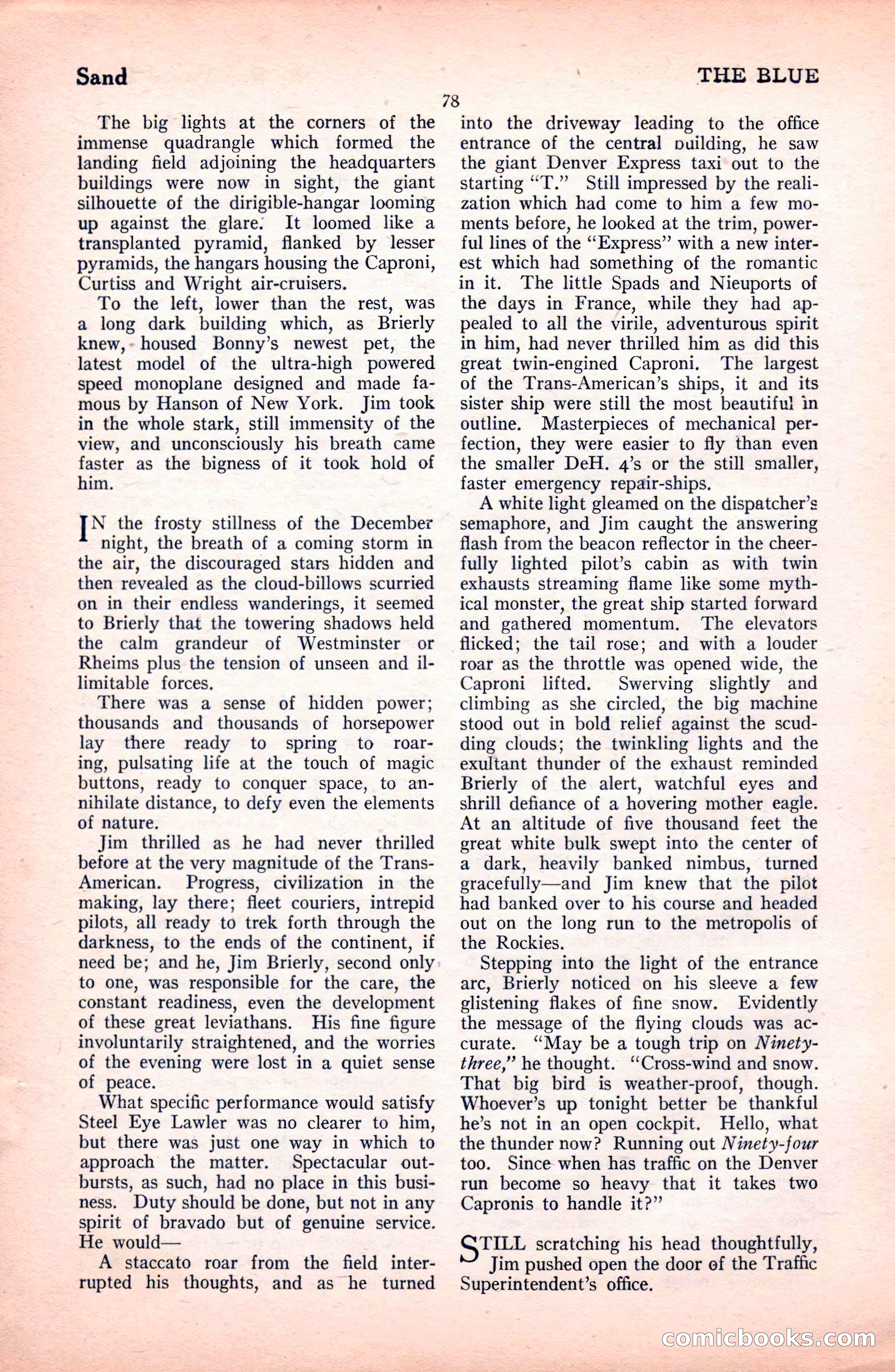 The Blue Book Magazine, October 1922 — page 84 of 212