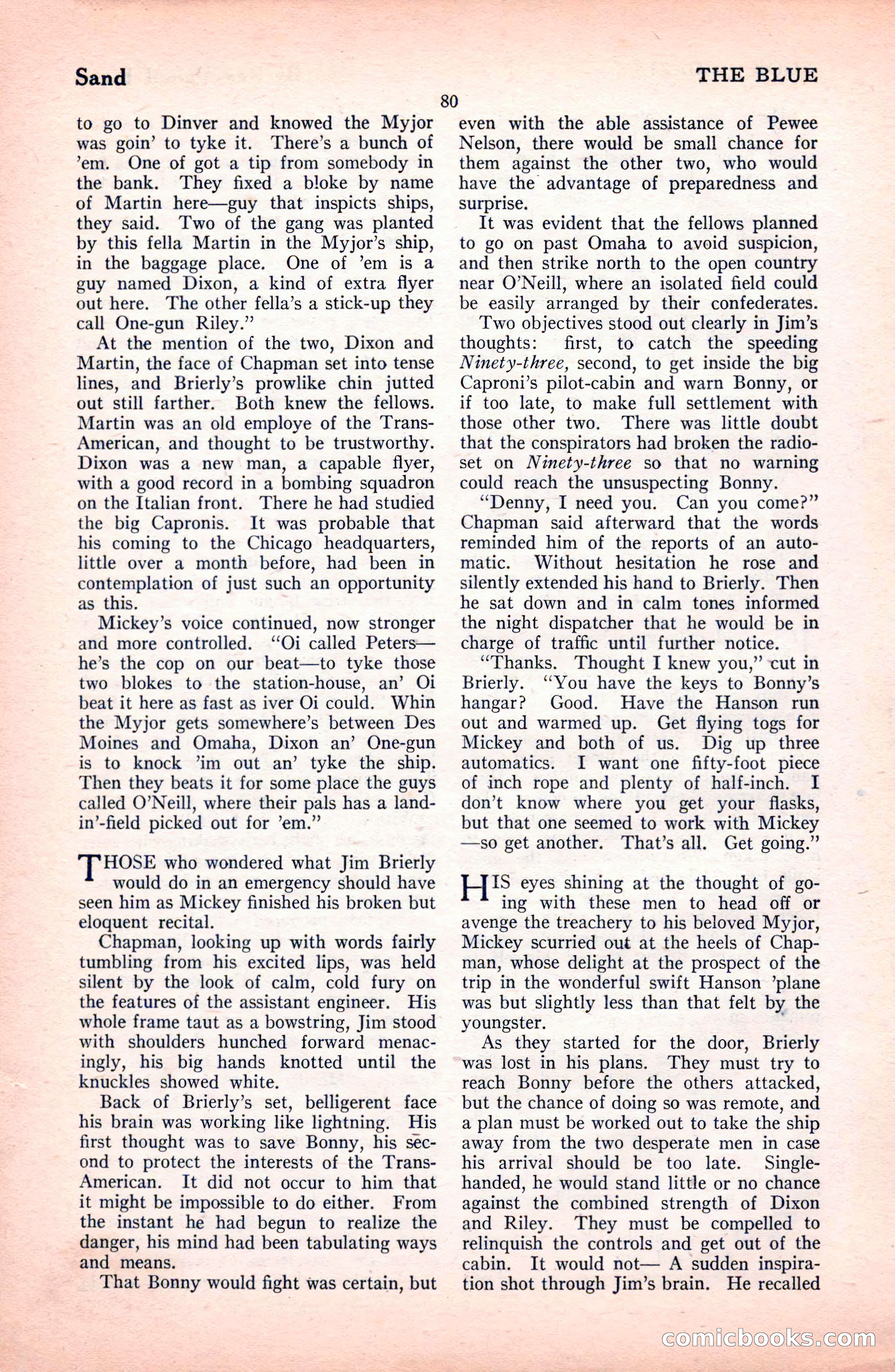 The Blue Book Magazine, October 1922 — page 86 of 212