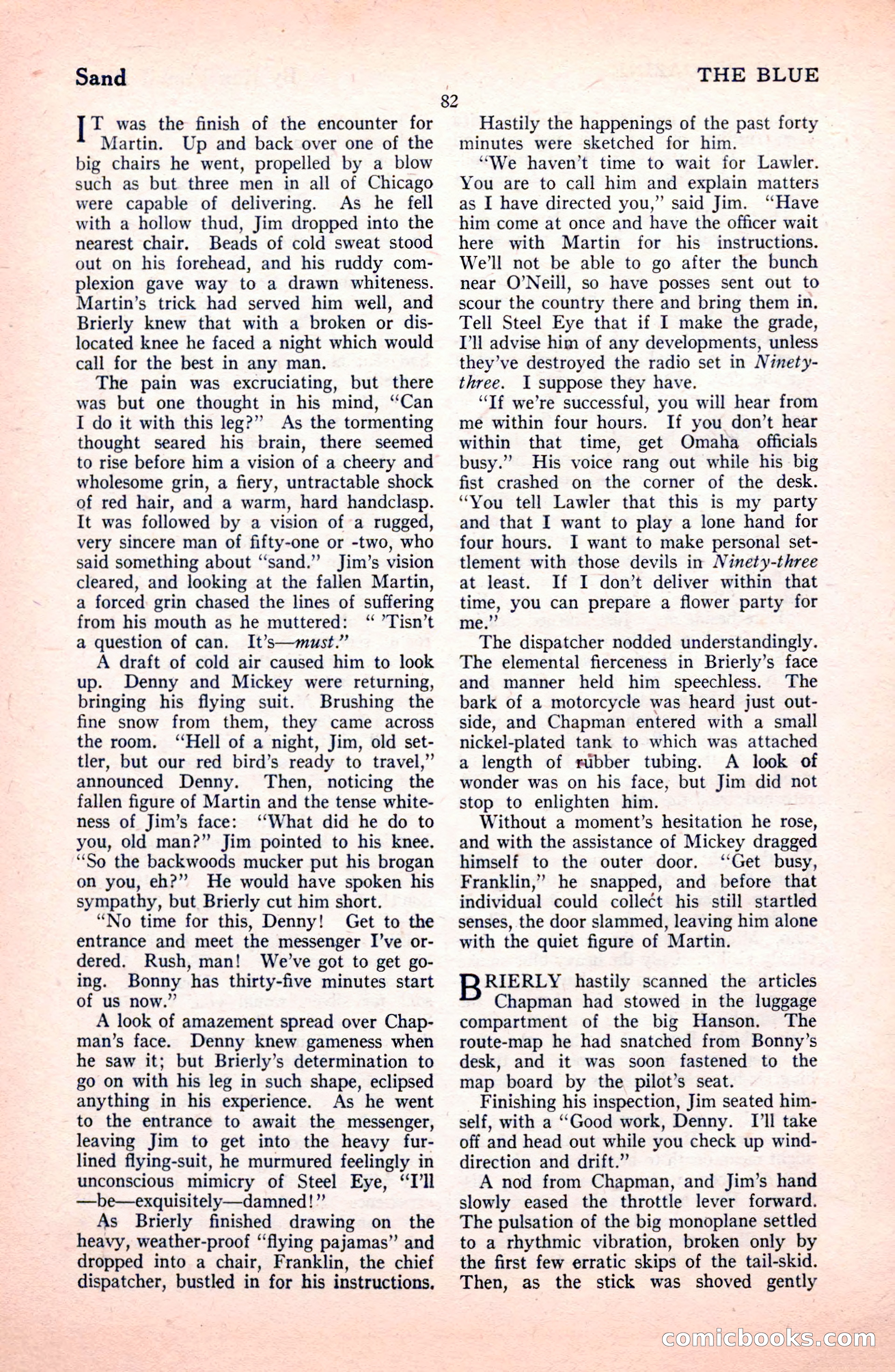The Blue Book Magazine, October 1922 — page 88 of 212