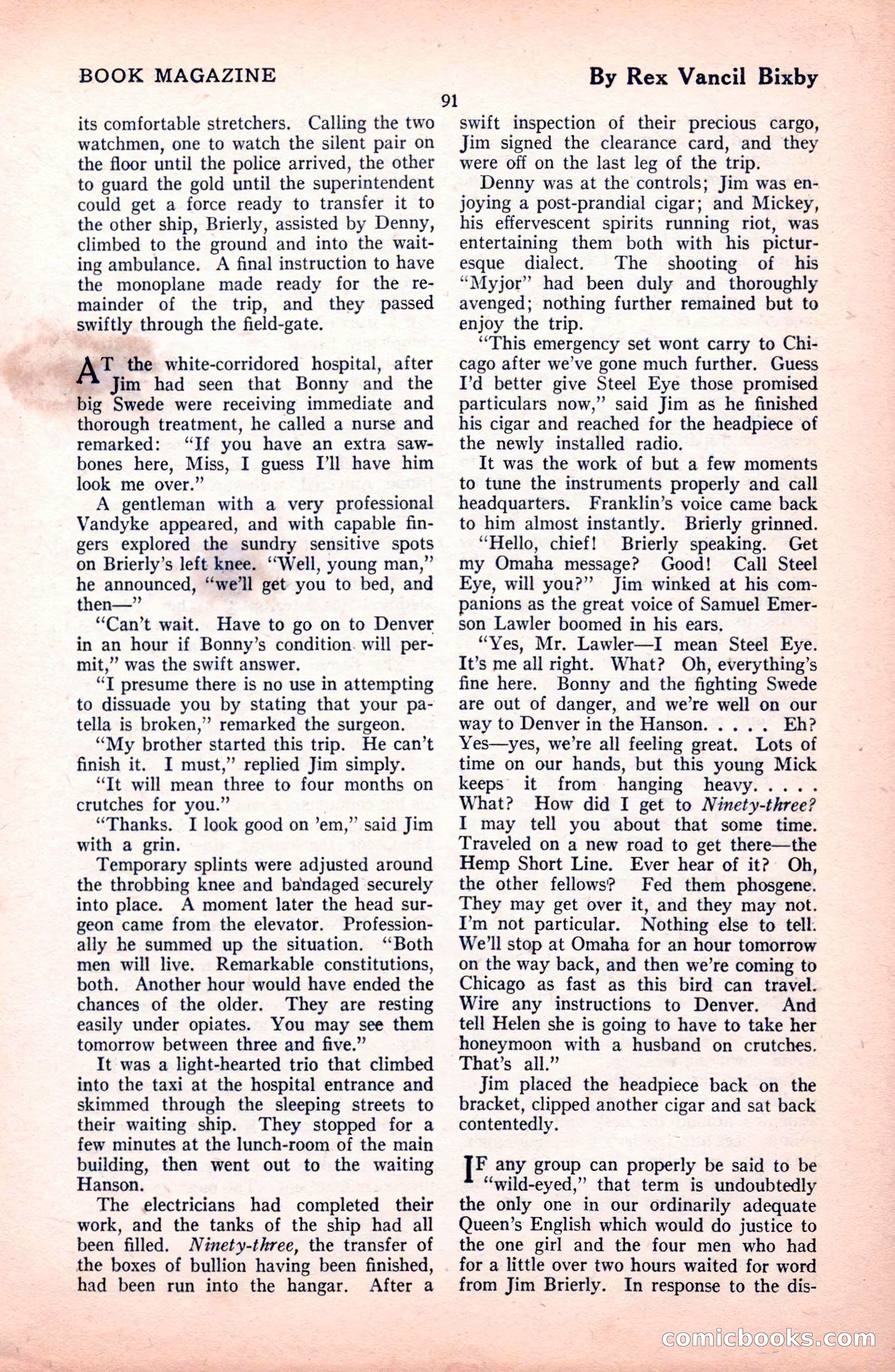 The Blue Book Magazine, October 1922 — page 97 of 212