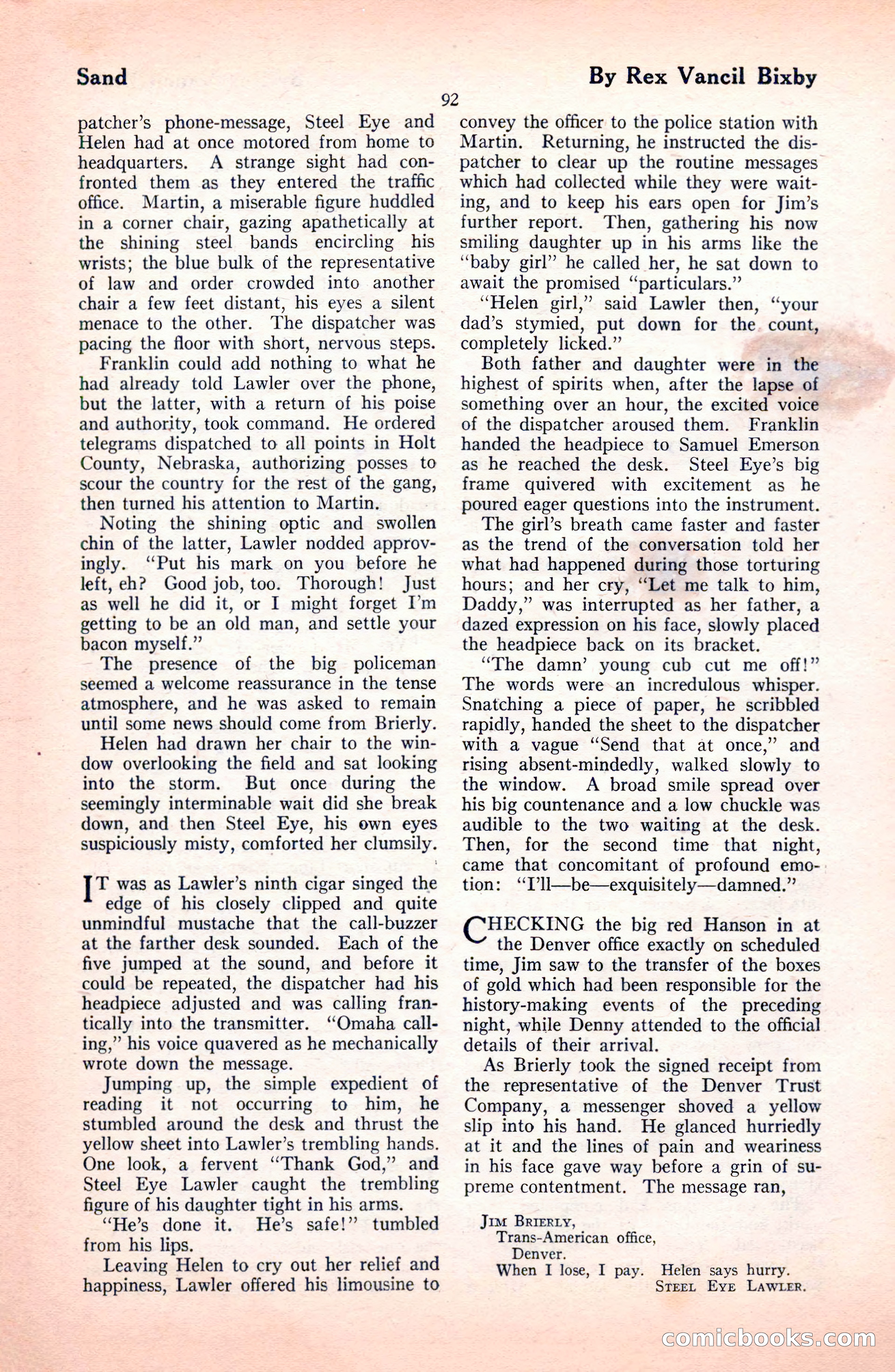 The Blue Book Magazine, October 1922 — page 98 of 212