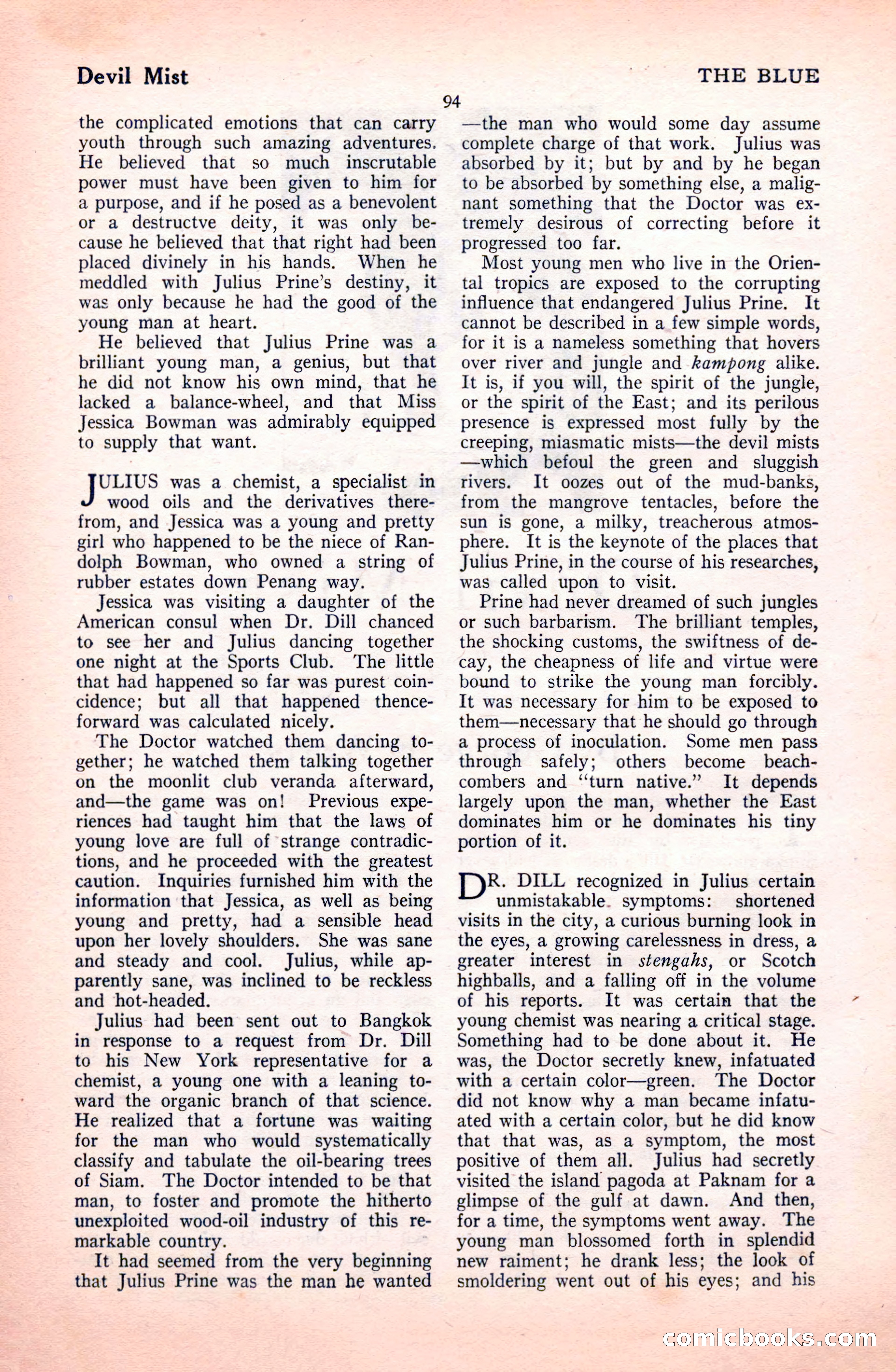 The Blue Book Magazine, October 1922 — page 100 of 212