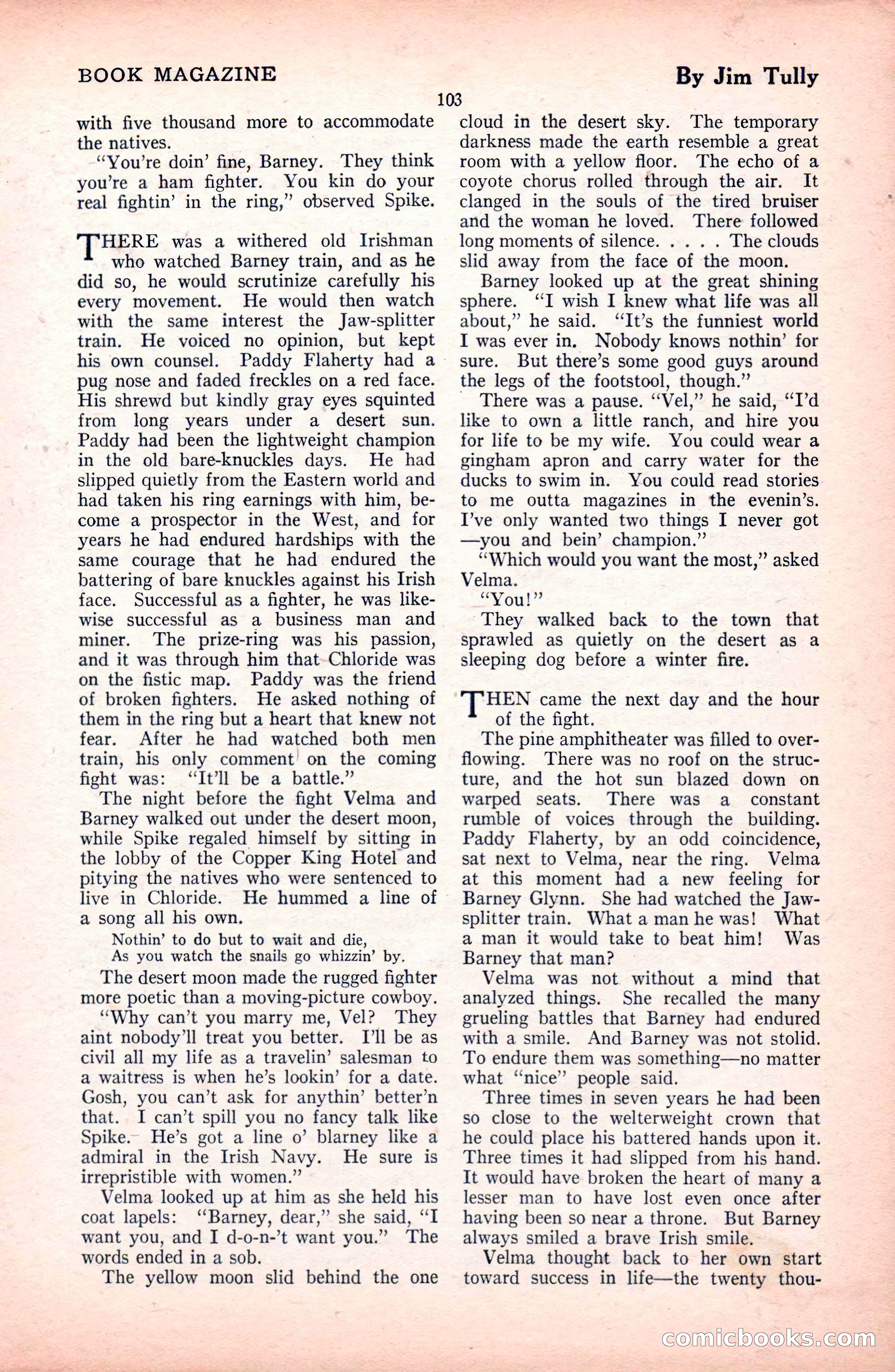 The Blue Book Magazine, October 1922 — page 109 of 212