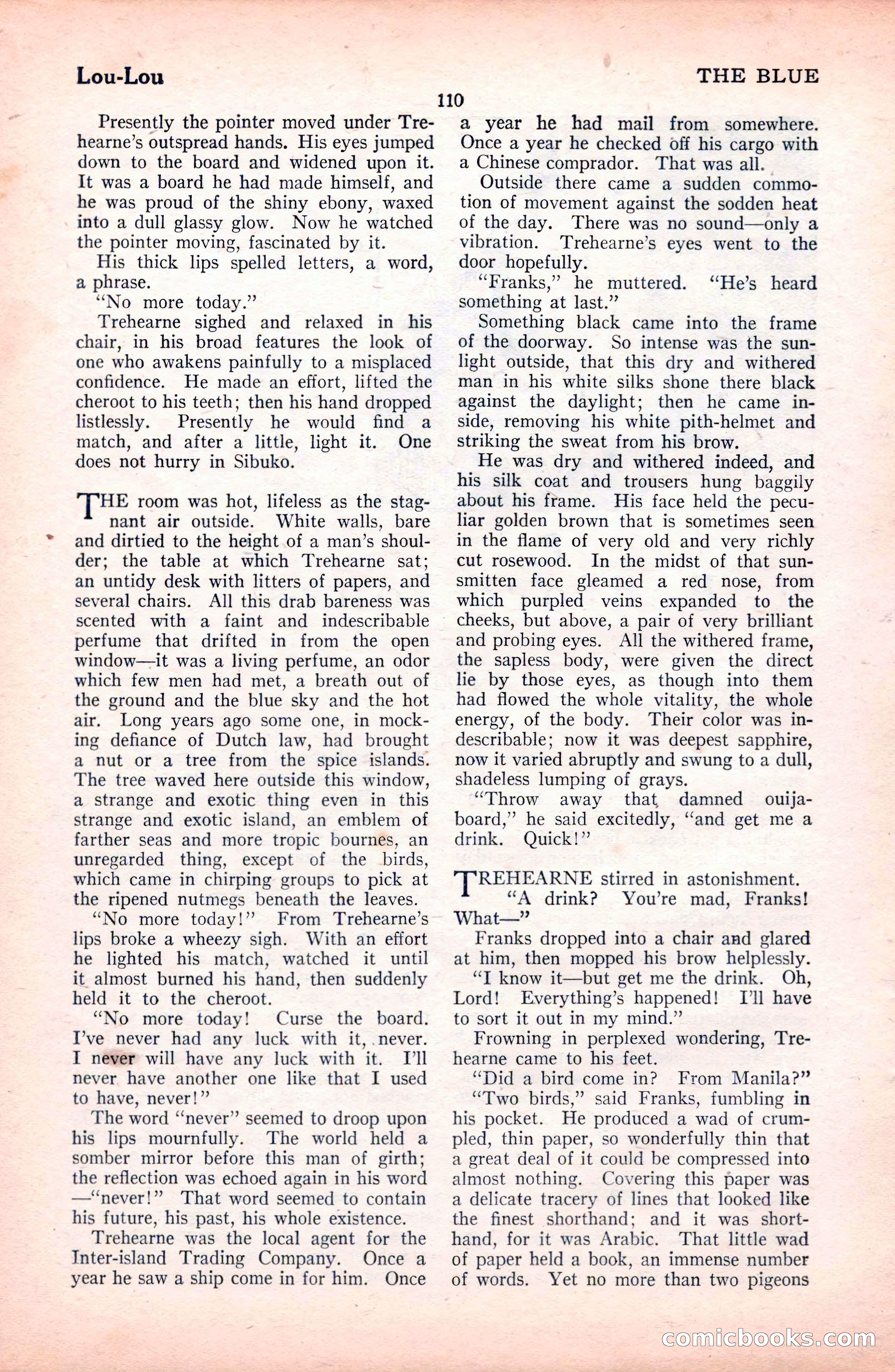 The Blue Book Magazine, October 1922 — page 116 of 212