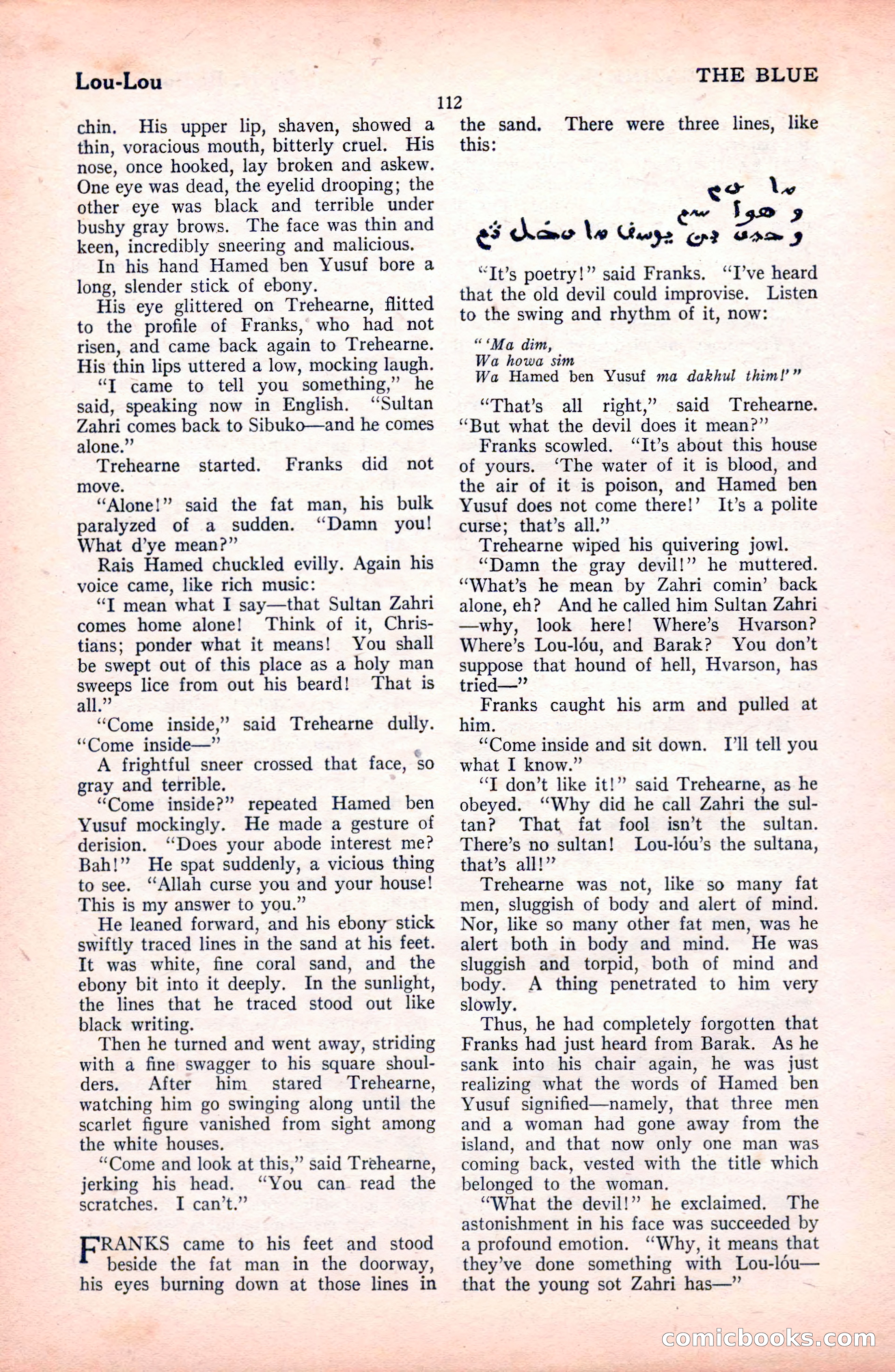 The Blue Book Magazine, October 1922 — page 118 of 212