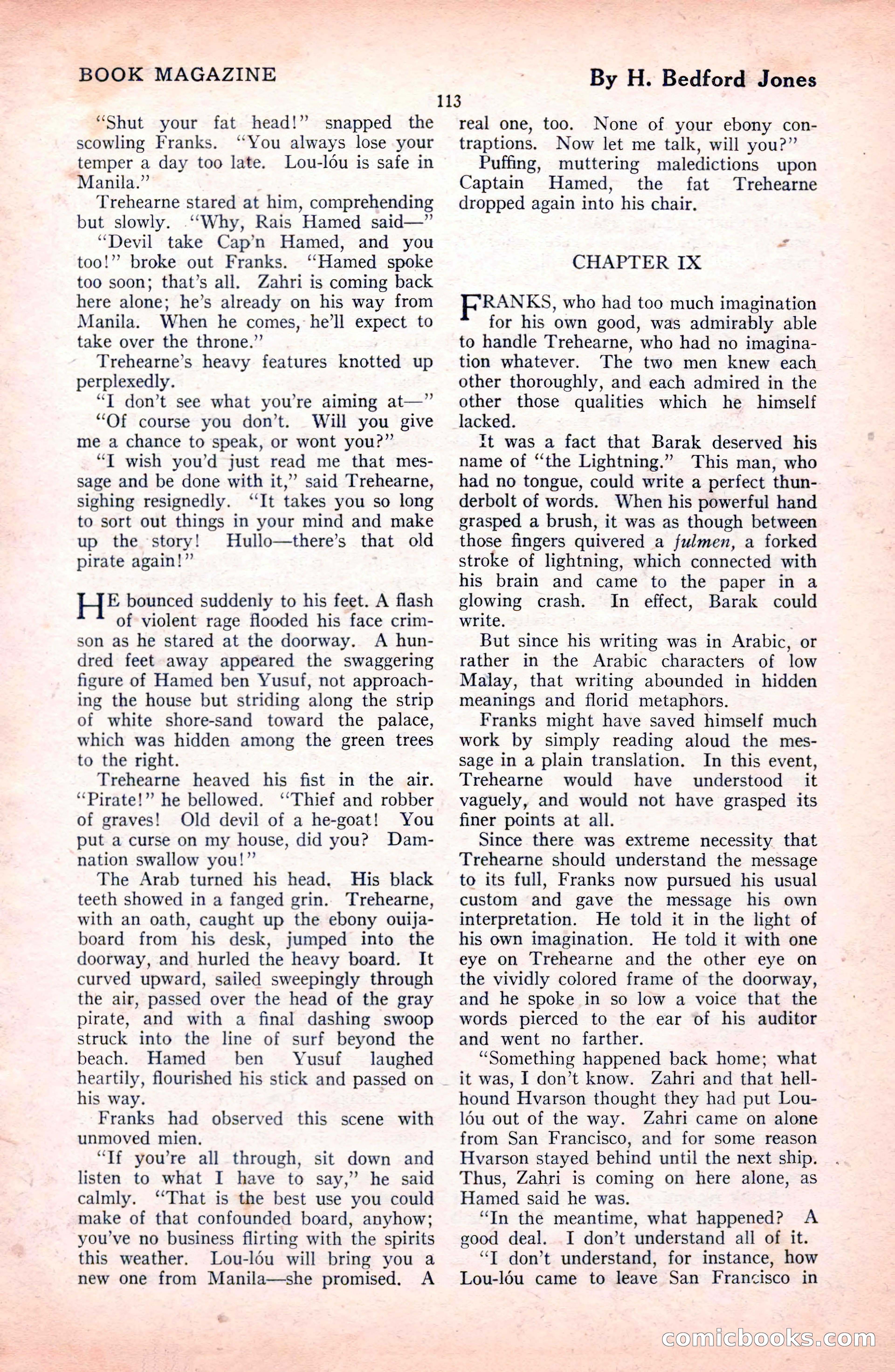The Blue Book Magazine, October 1922 — page 119 of 212