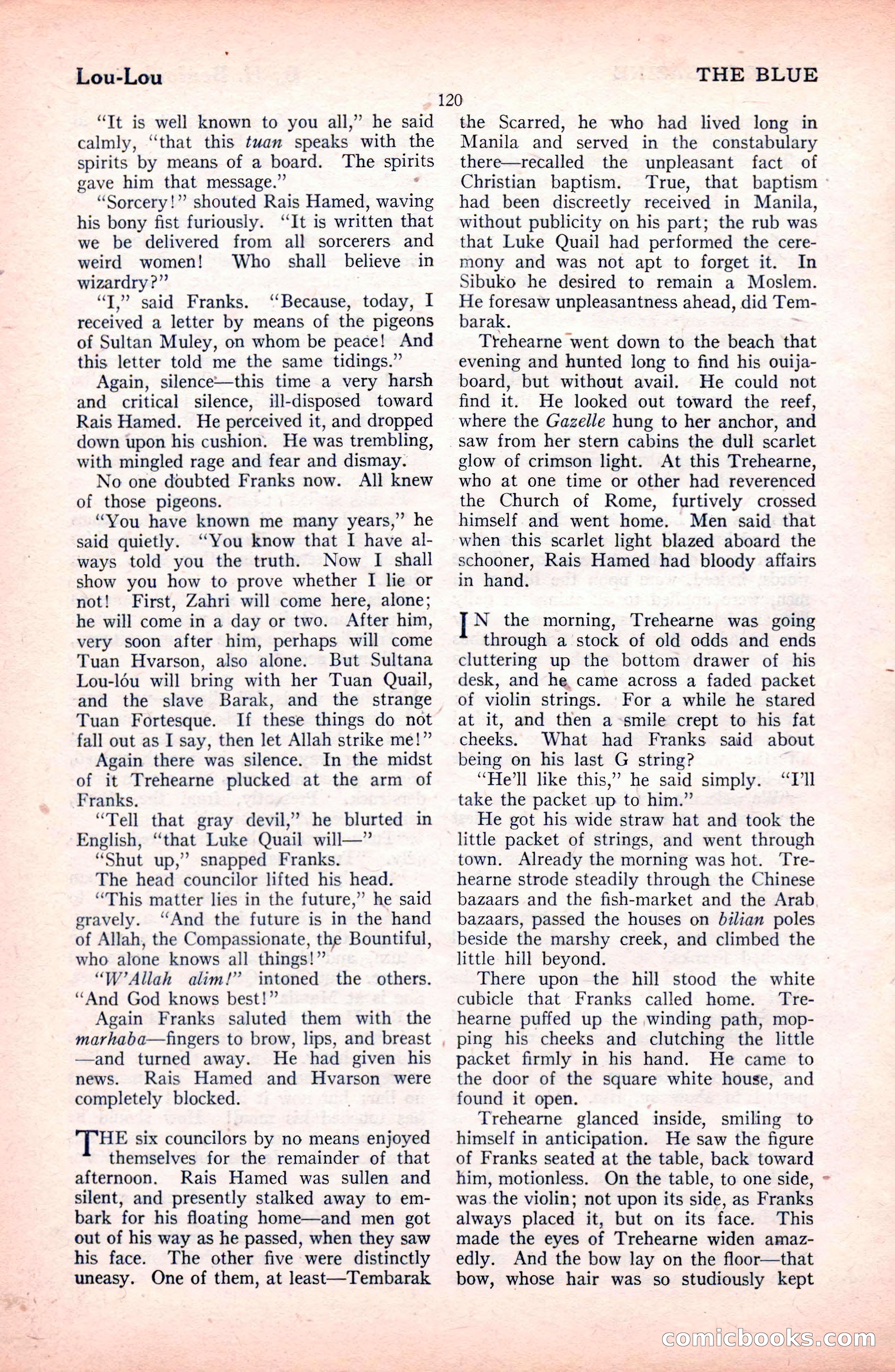 The Blue Book Magazine, October 1922 — page 126 of 212