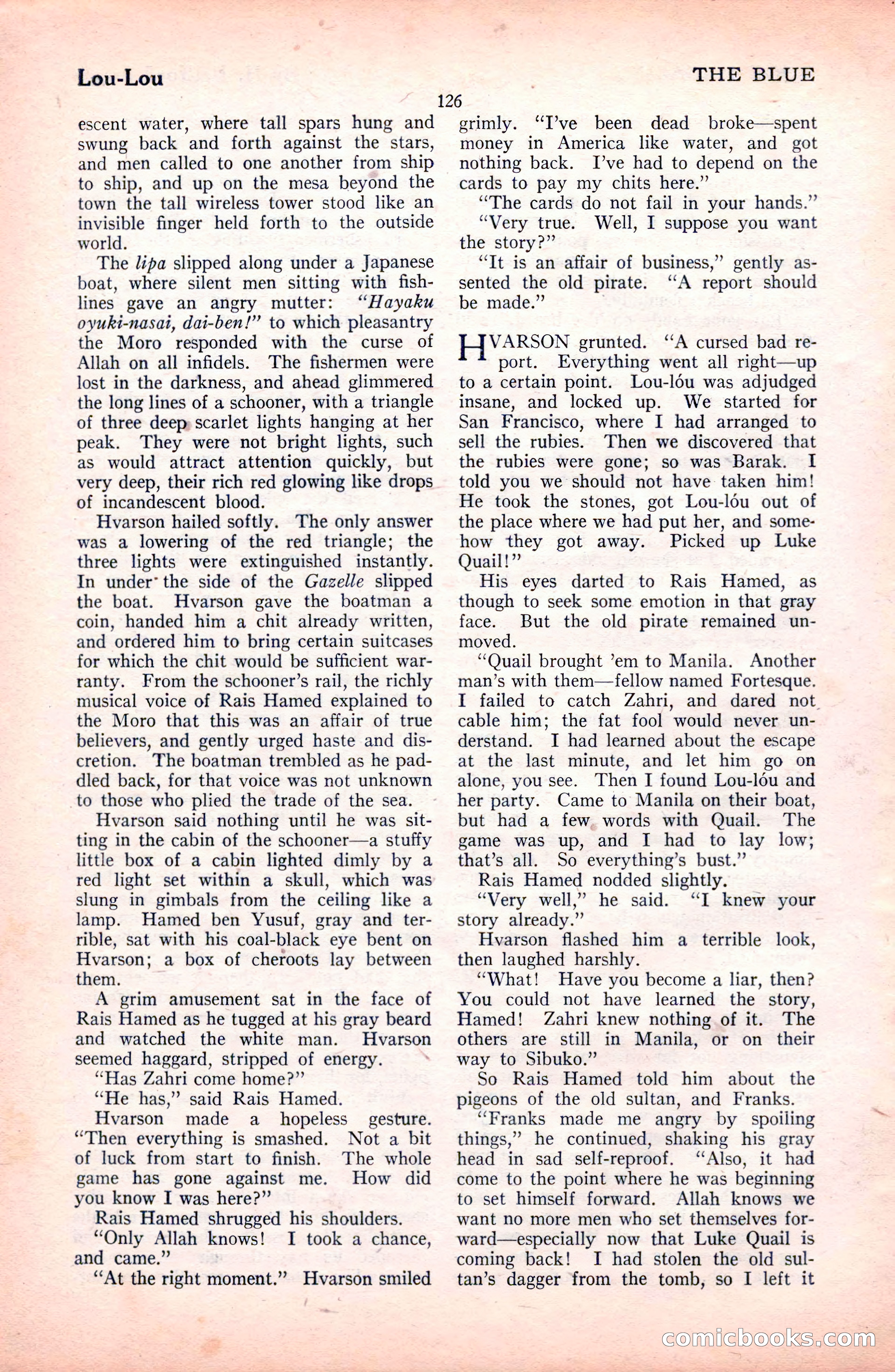 The Blue Book Magazine, October 1922 — page 132 of 212