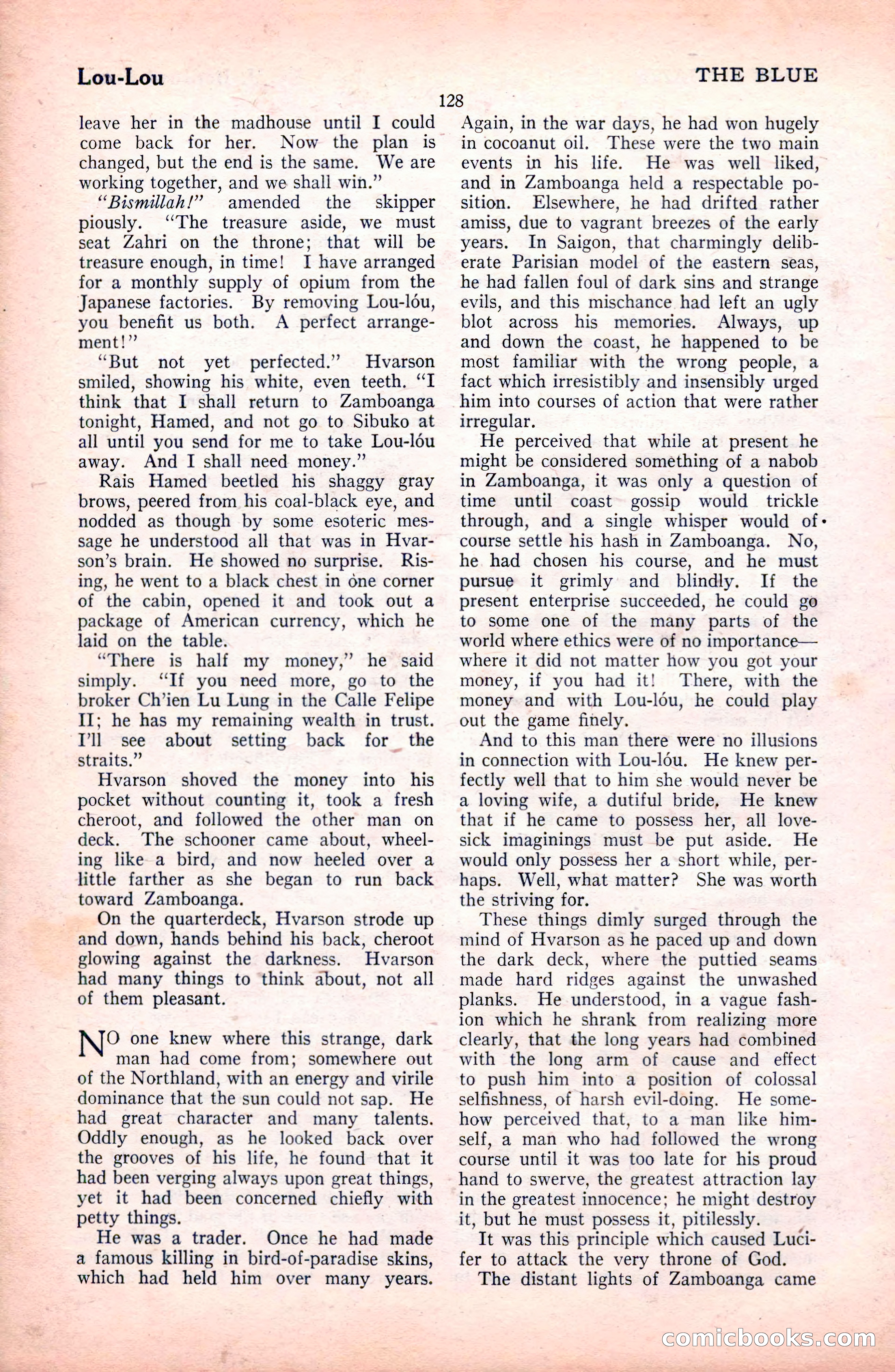 The Blue Book Magazine, October 1922 — page 134 of 212