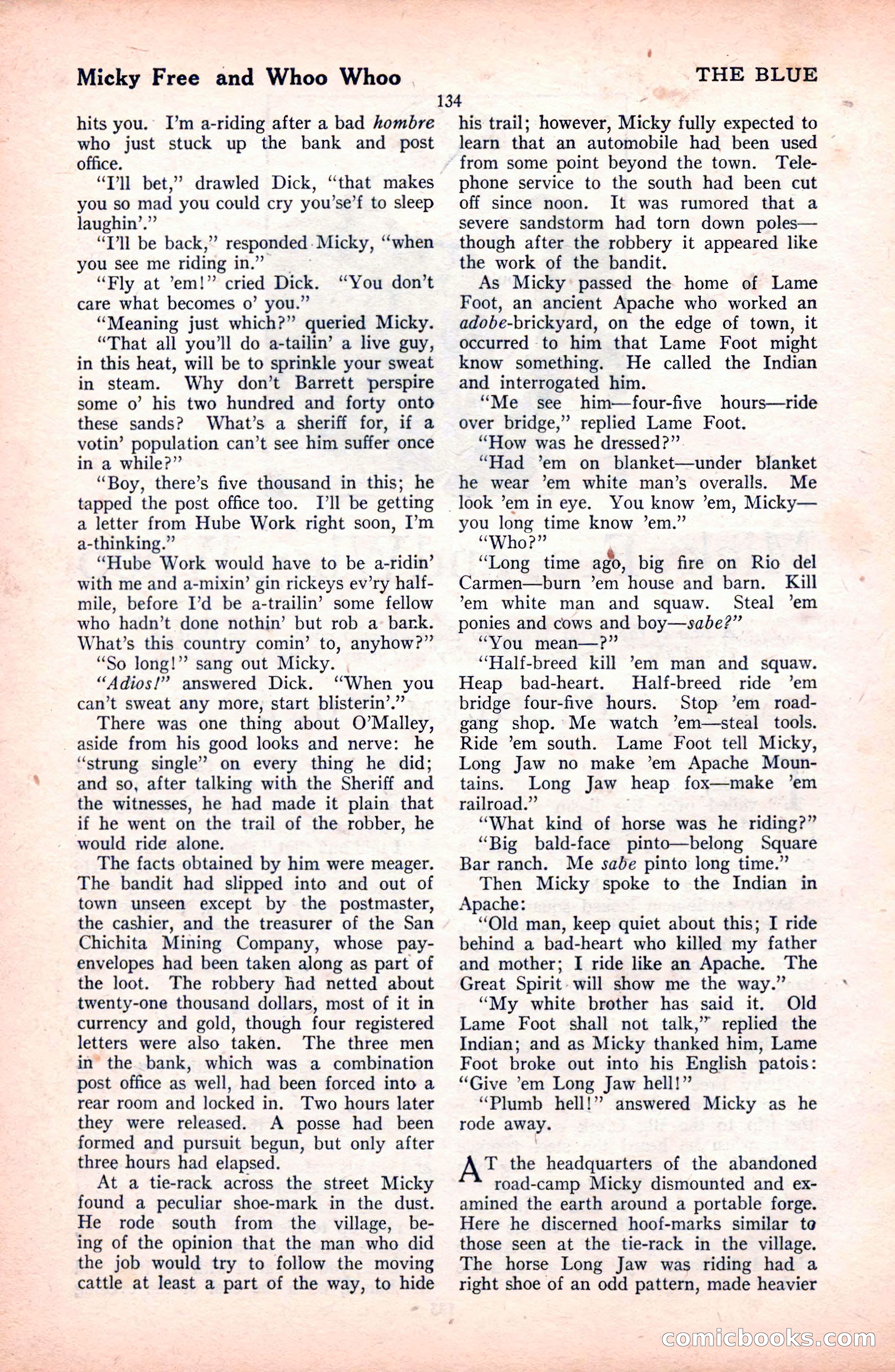The Blue Book Magazine, October 1922 — page 140 of 212