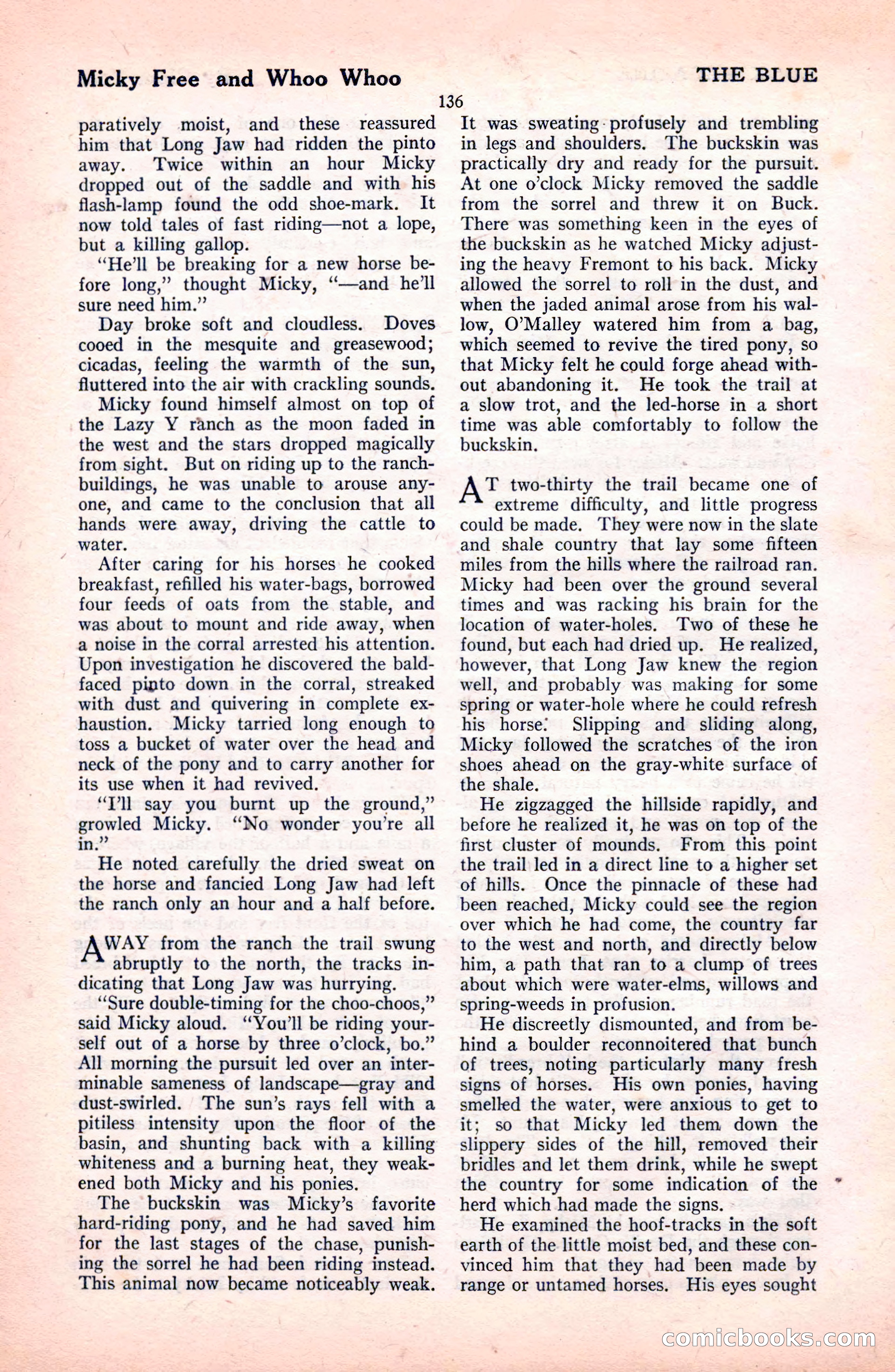The Blue Book Magazine, October 1922 — page 142 of 212