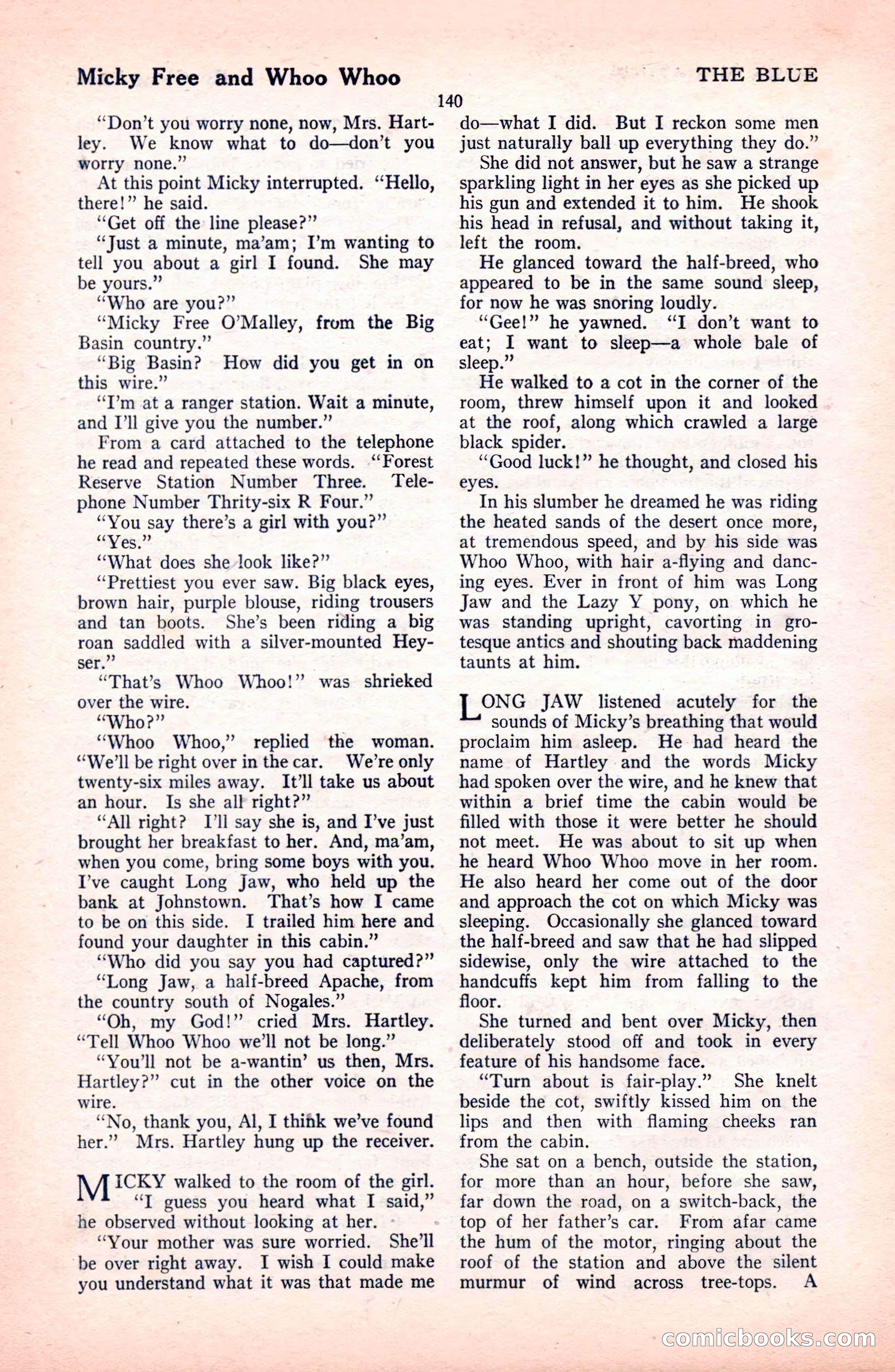 The Blue Book Magazine, October 1922 — page 146 of 212