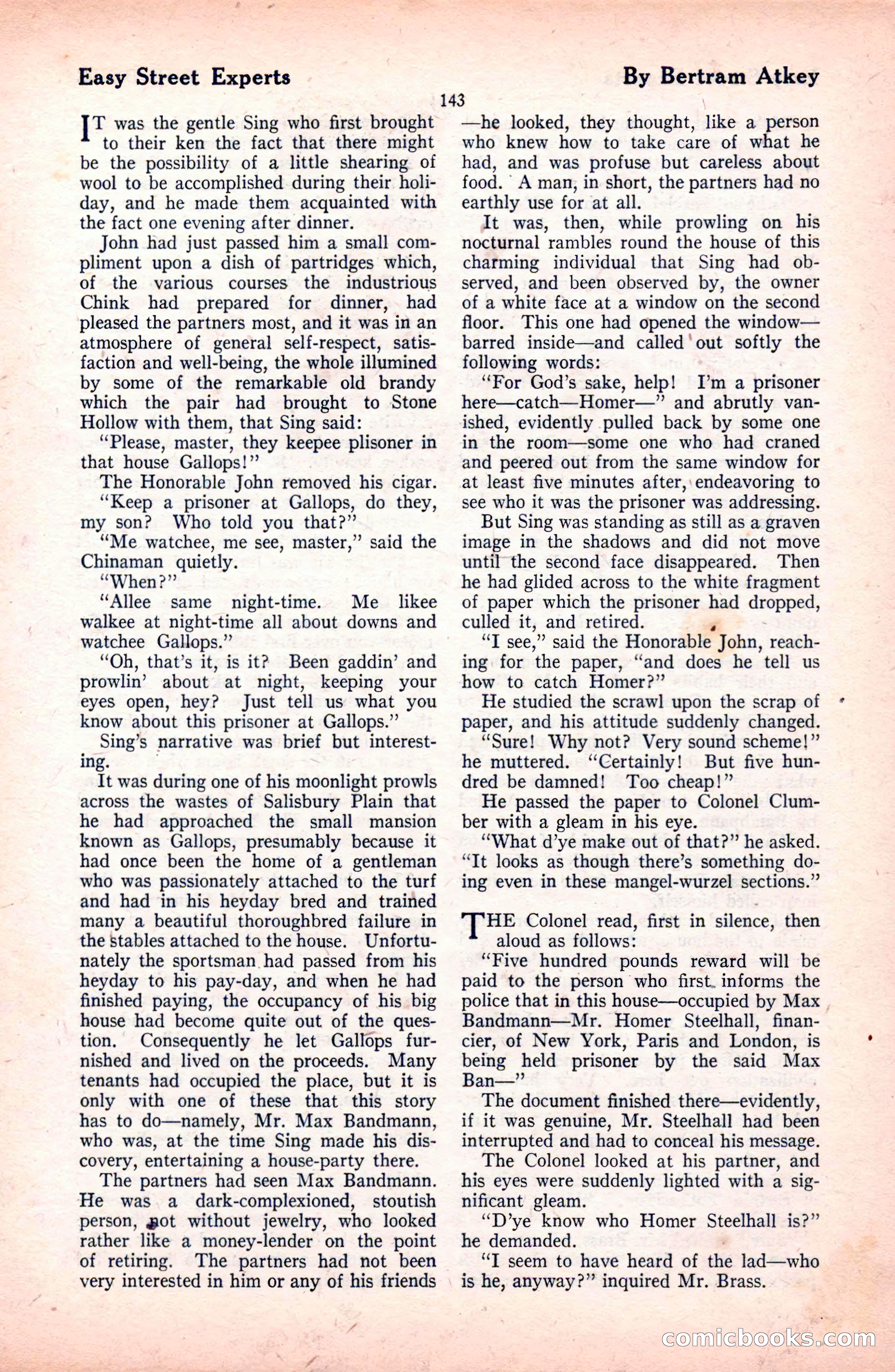 The Blue Book Magazine, October 1922 — page 149 of 212