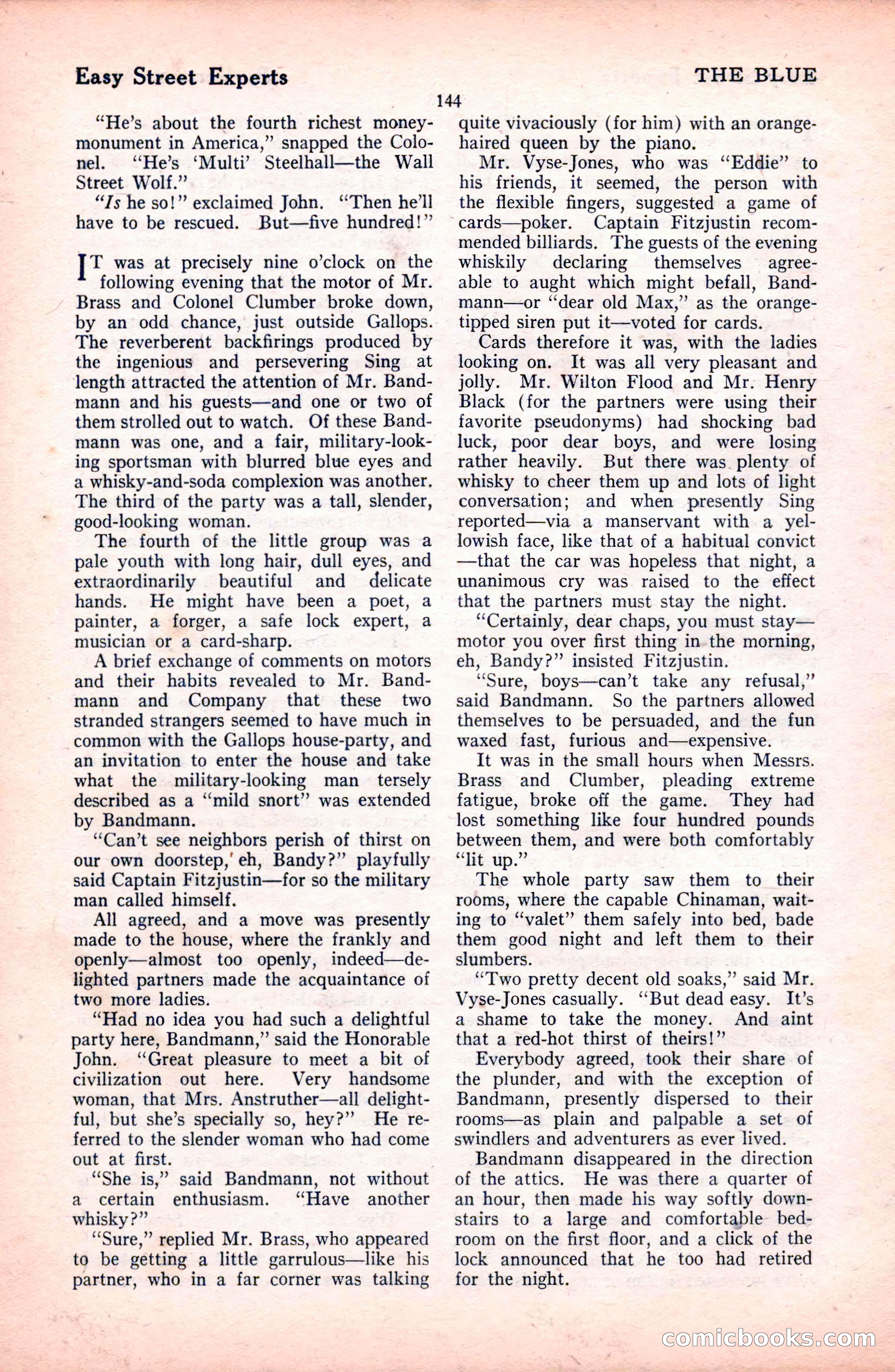 The Blue Book Magazine, October 1922 — page 150 of 212