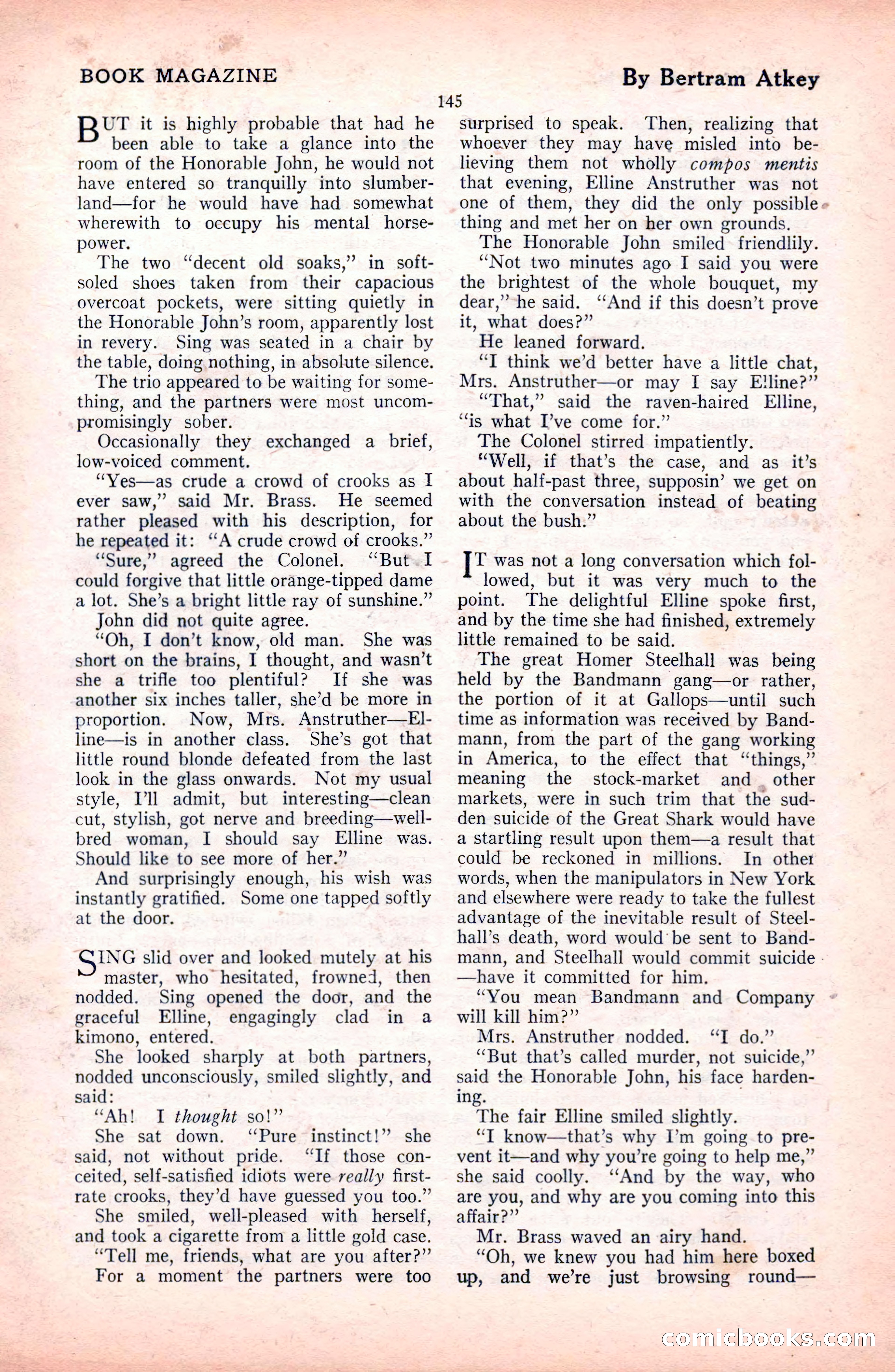 The Blue Book Magazine, October 1922 — page 151 of 212