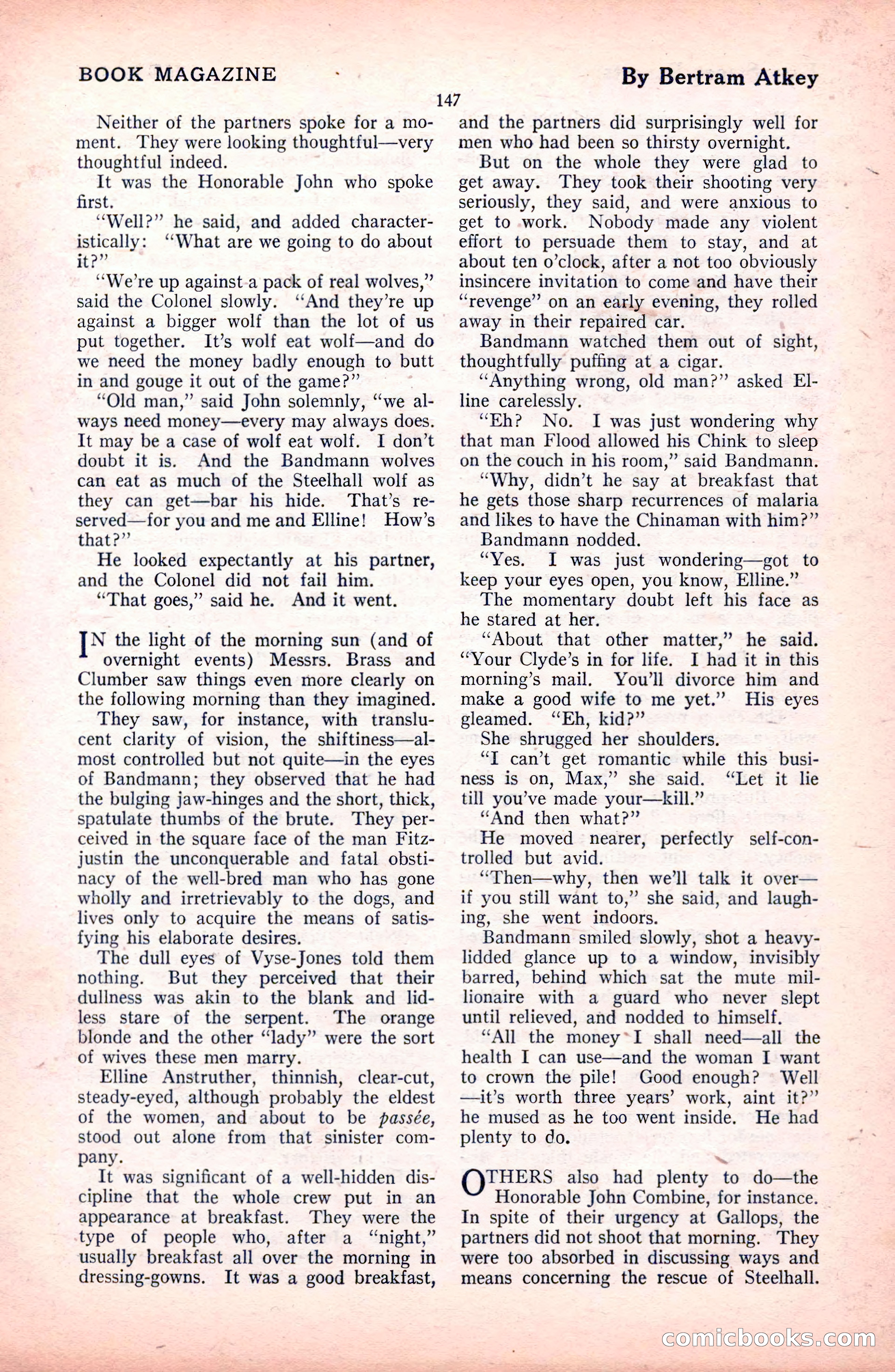 The Blue Book Magazine, October 1922 — page 153 of 212