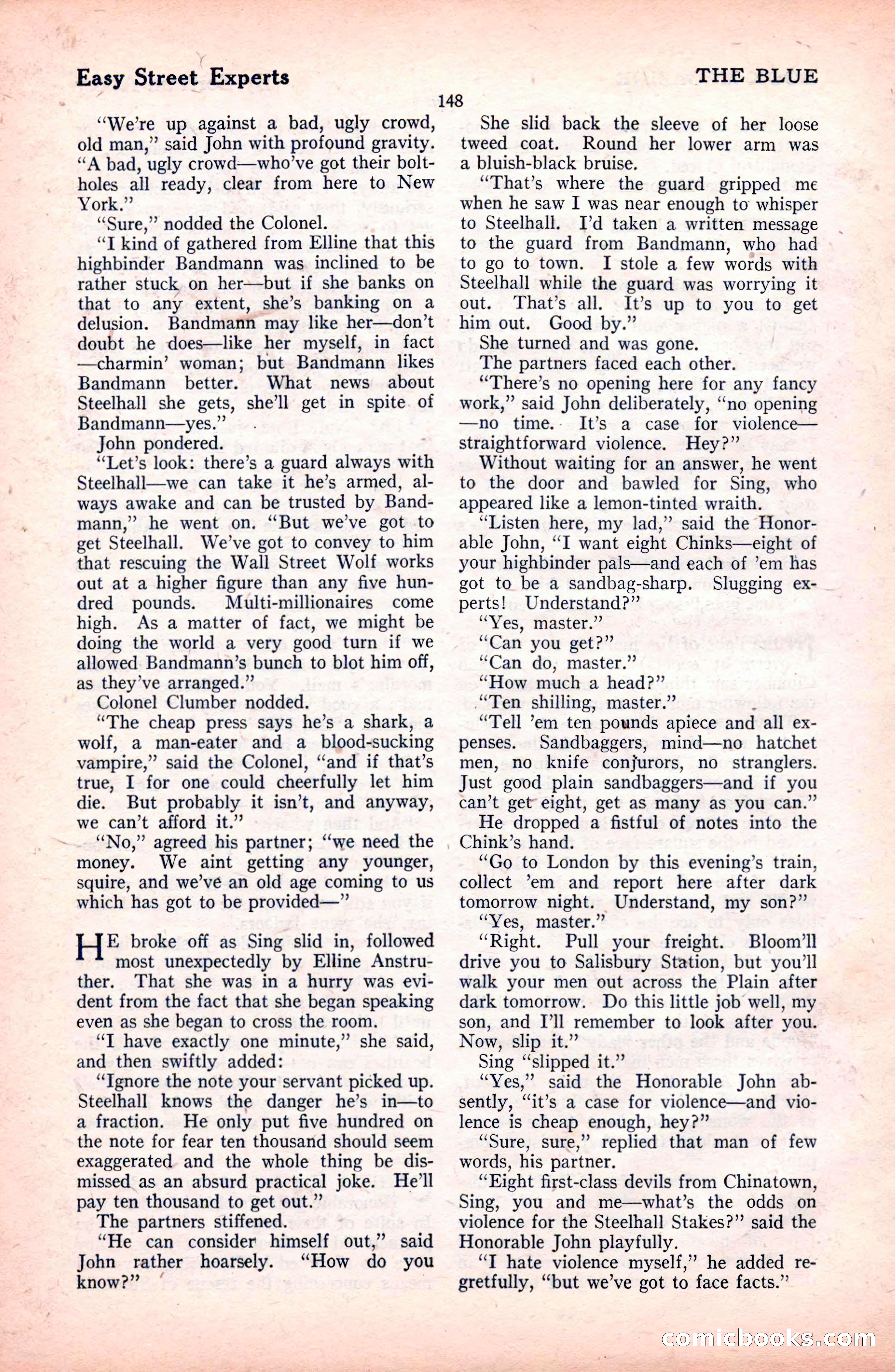 The Blue Book Magazine, October 1922 — page 154 of 212