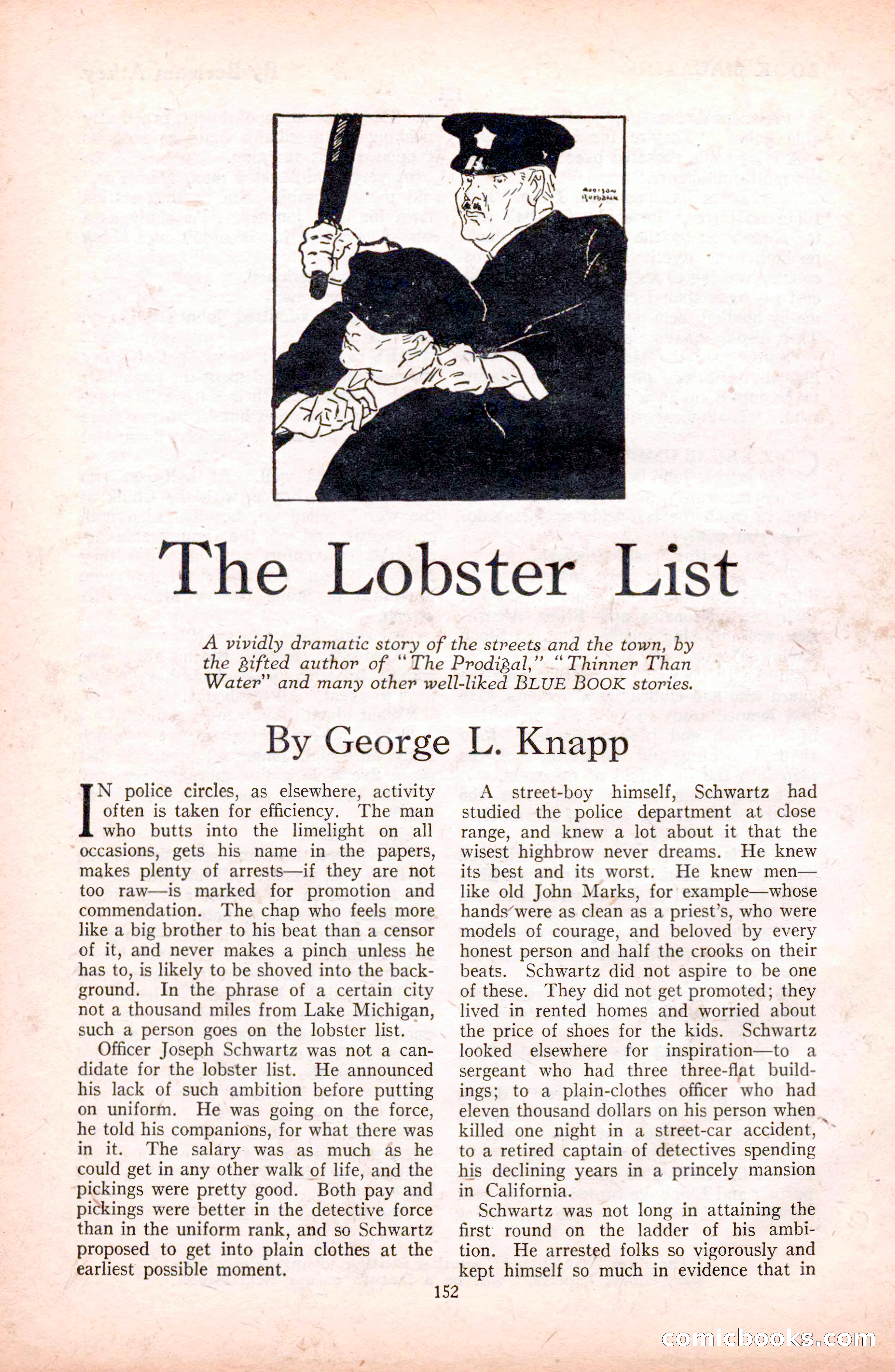 The Blue Book Magazine, October 1922 — page 158 of 212