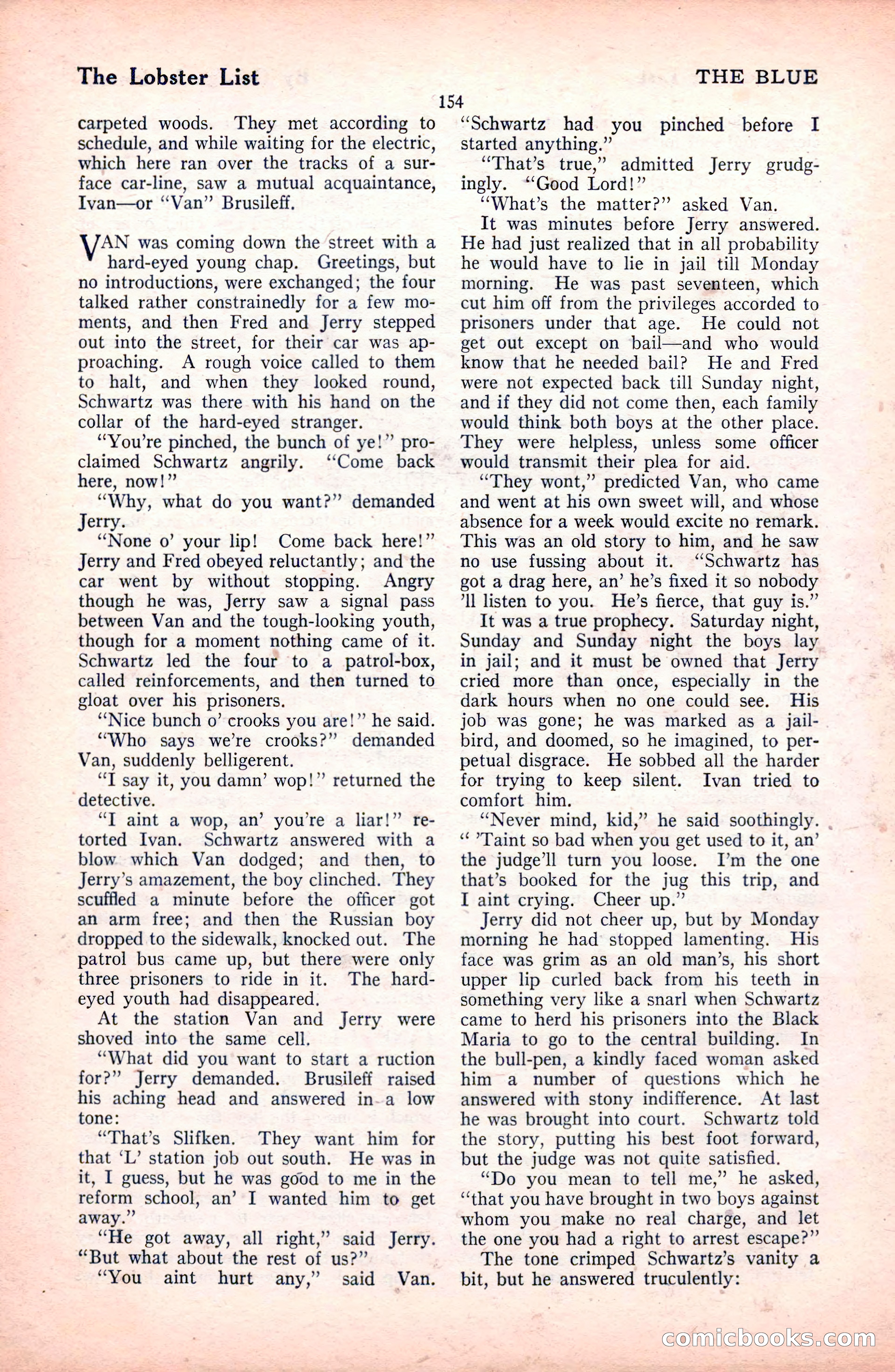 The Blue Book Magazine, October 1922 — page 160 of 212