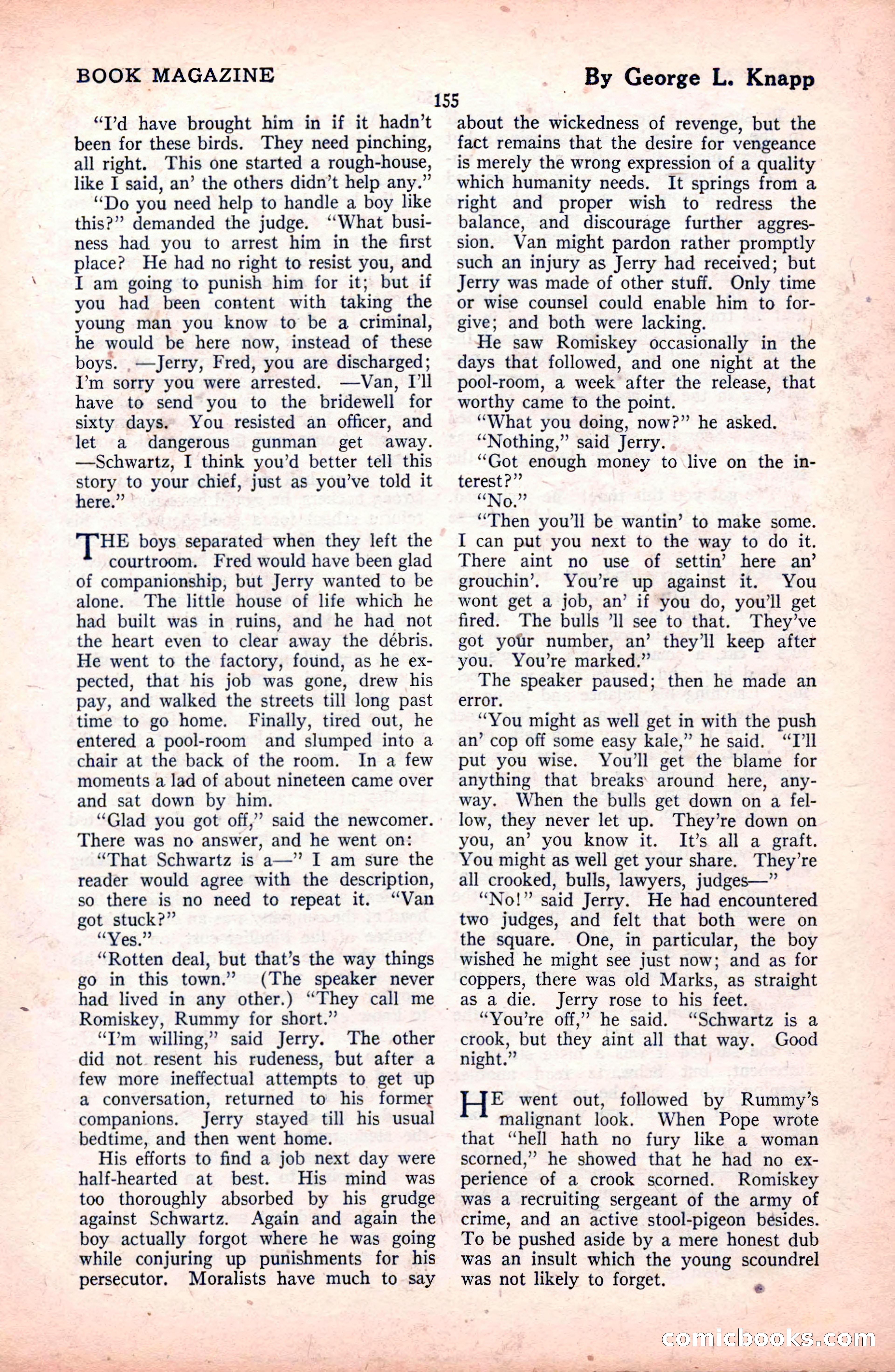 The Blue Book Magazine, October 1922 — page 161 of 212