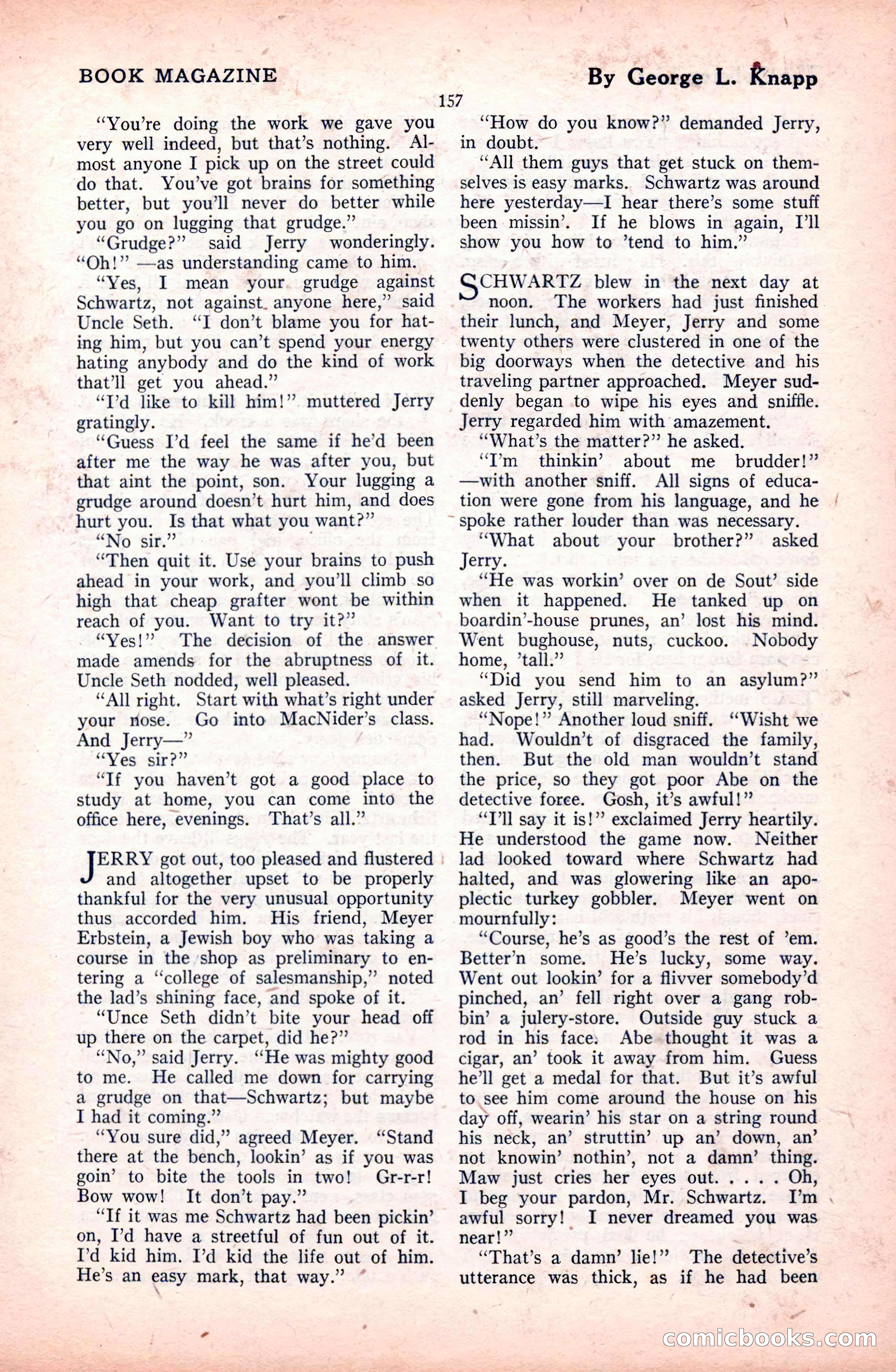 The Blue Book Magazine, October 1922 — page 163 of 212