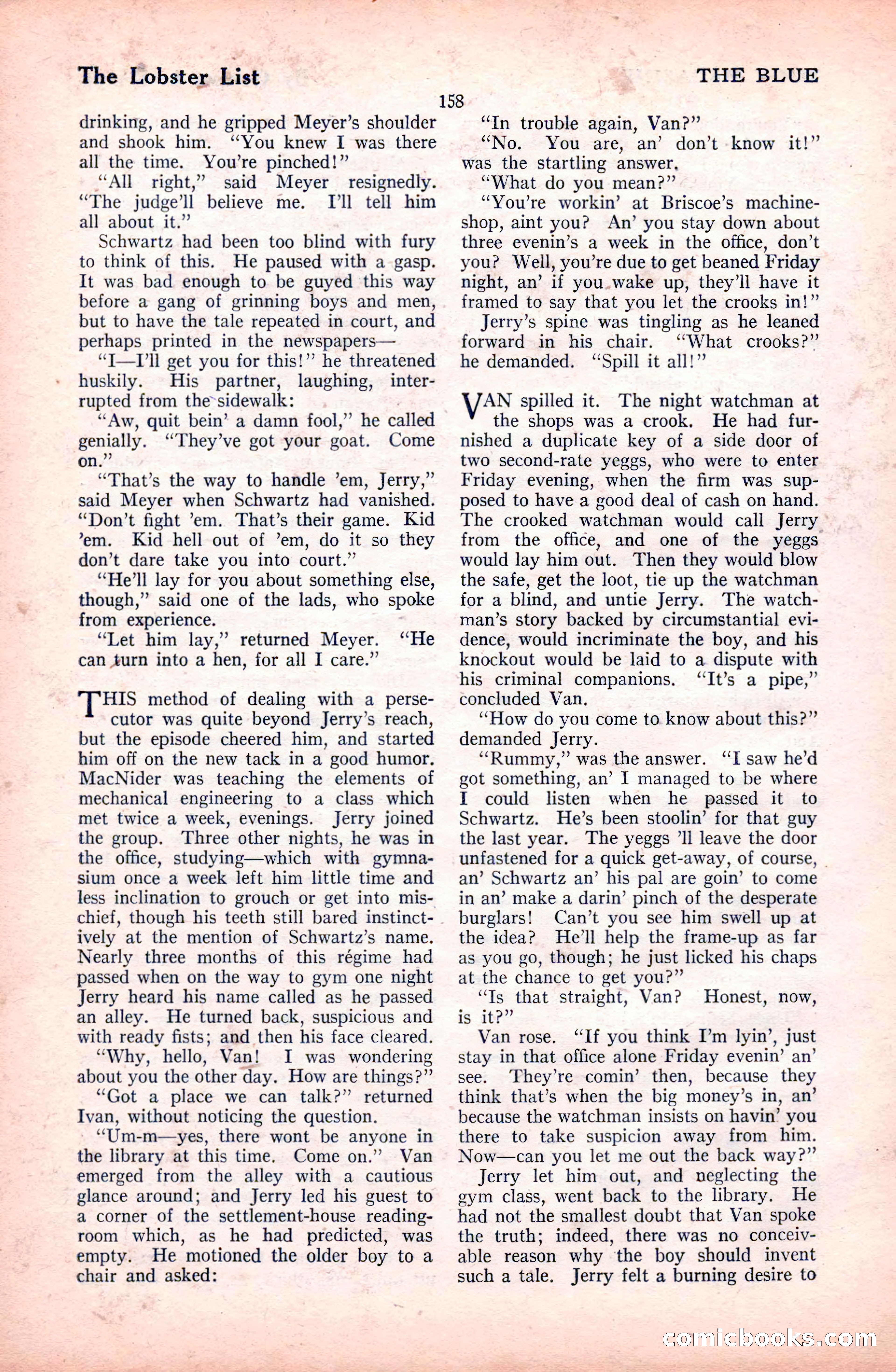 The Blue Book Magazine, October 1922 — page 164 of 212