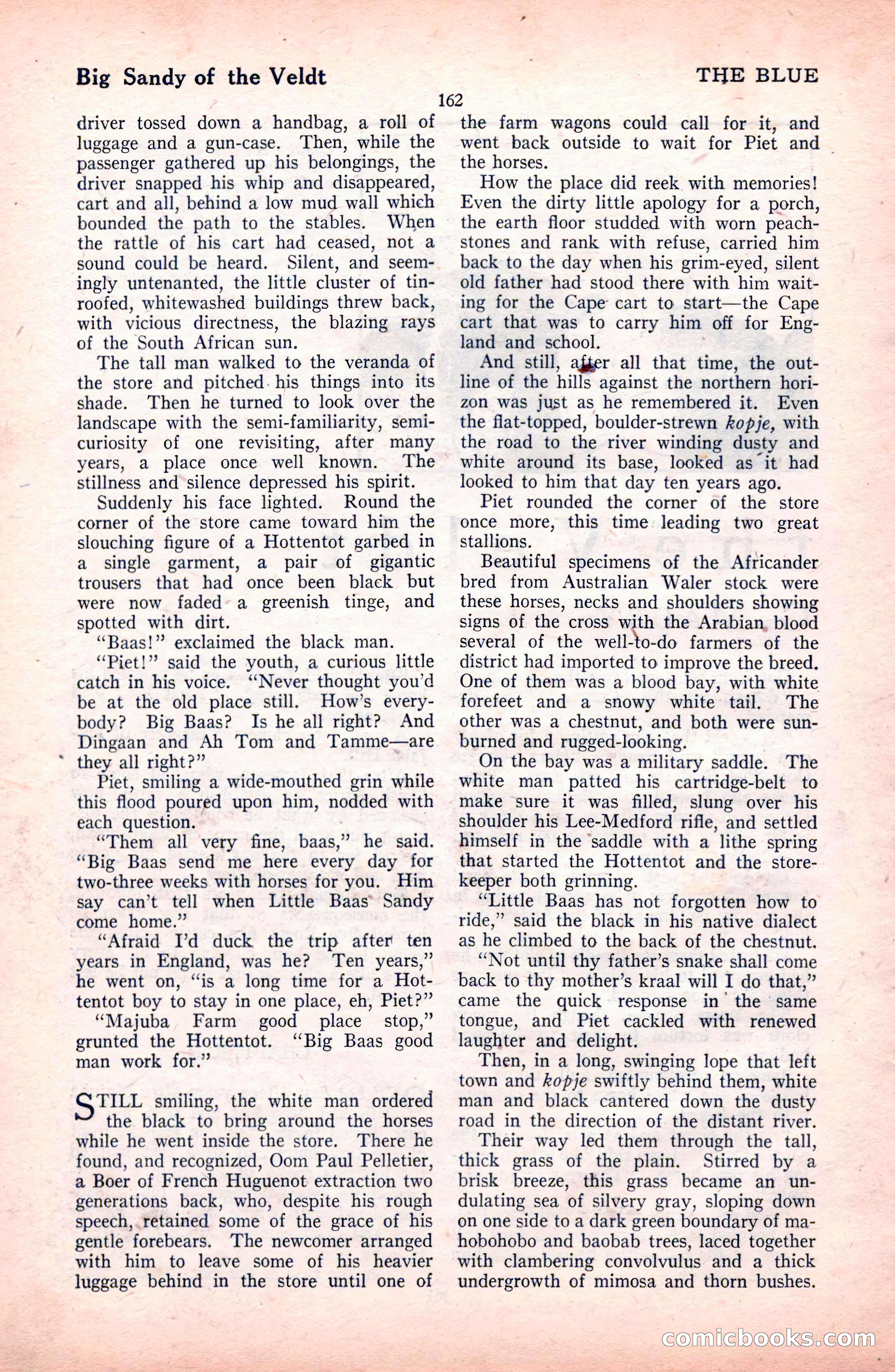 The Blue Book Magazine, October 1922 — page 168 of 212