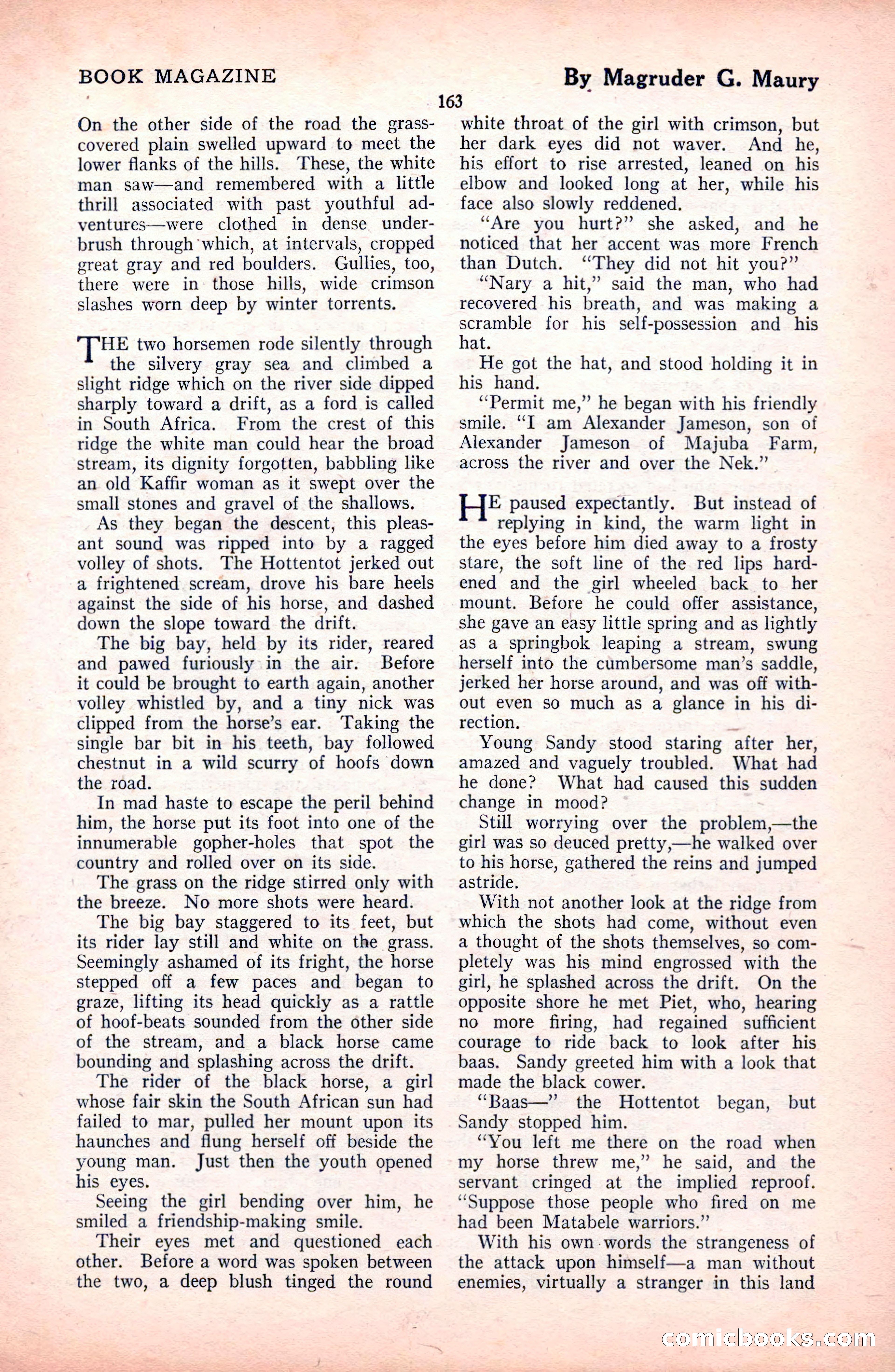The Blue Book Magazine, October 1922 — page 169 of 212
