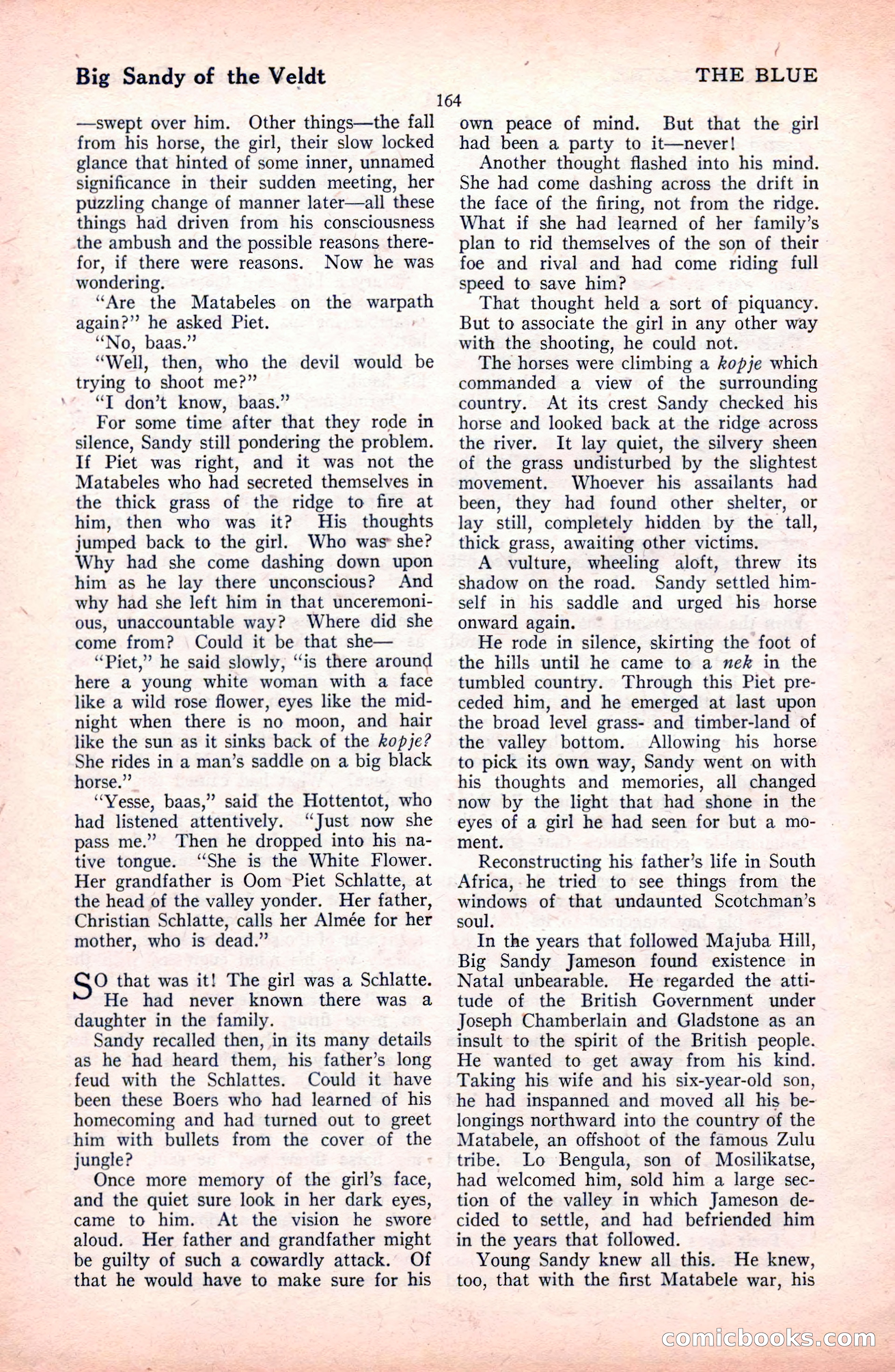 The Blue Book Magazine, October 1922 — page 170 of 212