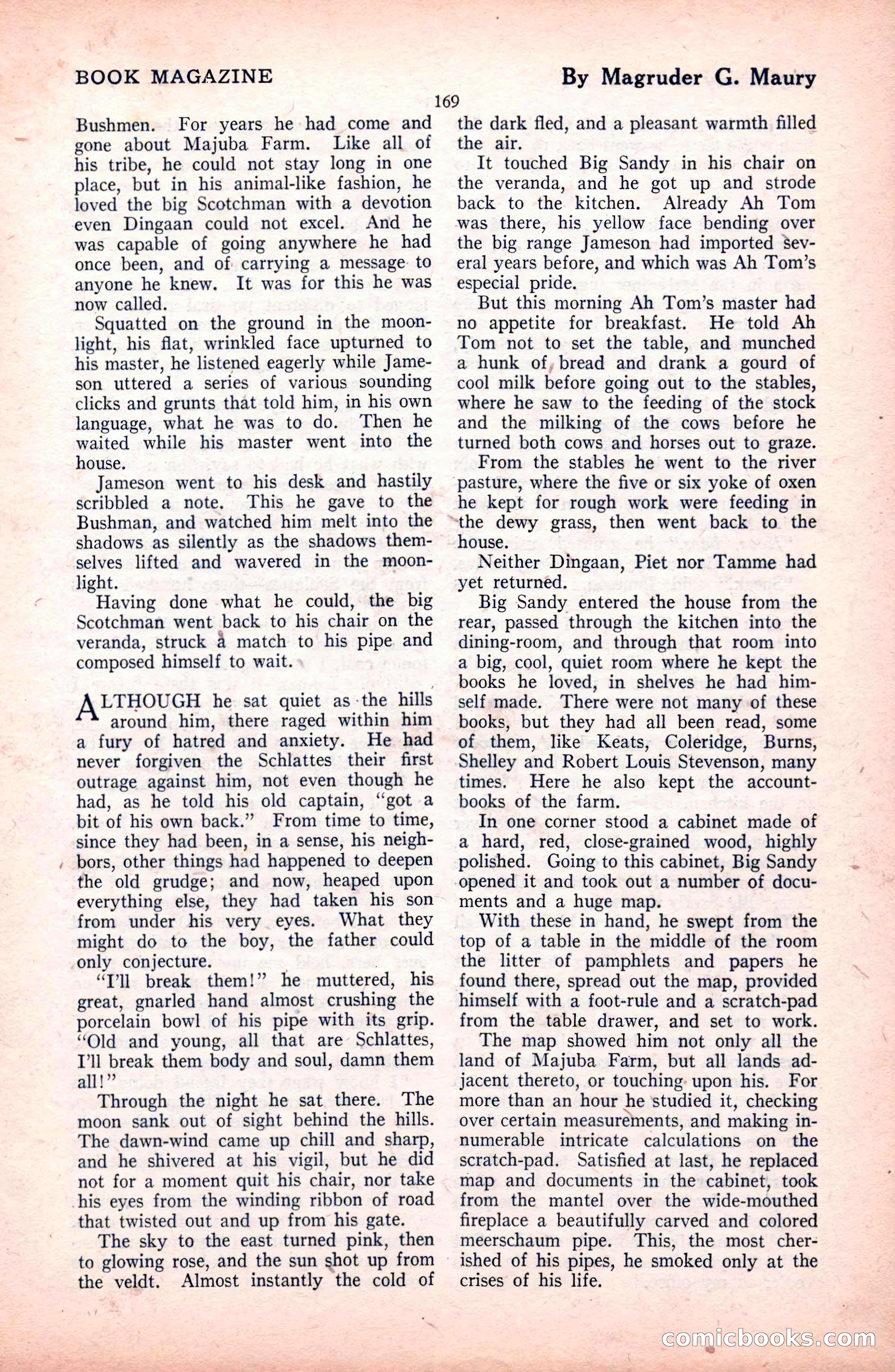 The Blue Book Magazine, October 1922 — page 175 of 212