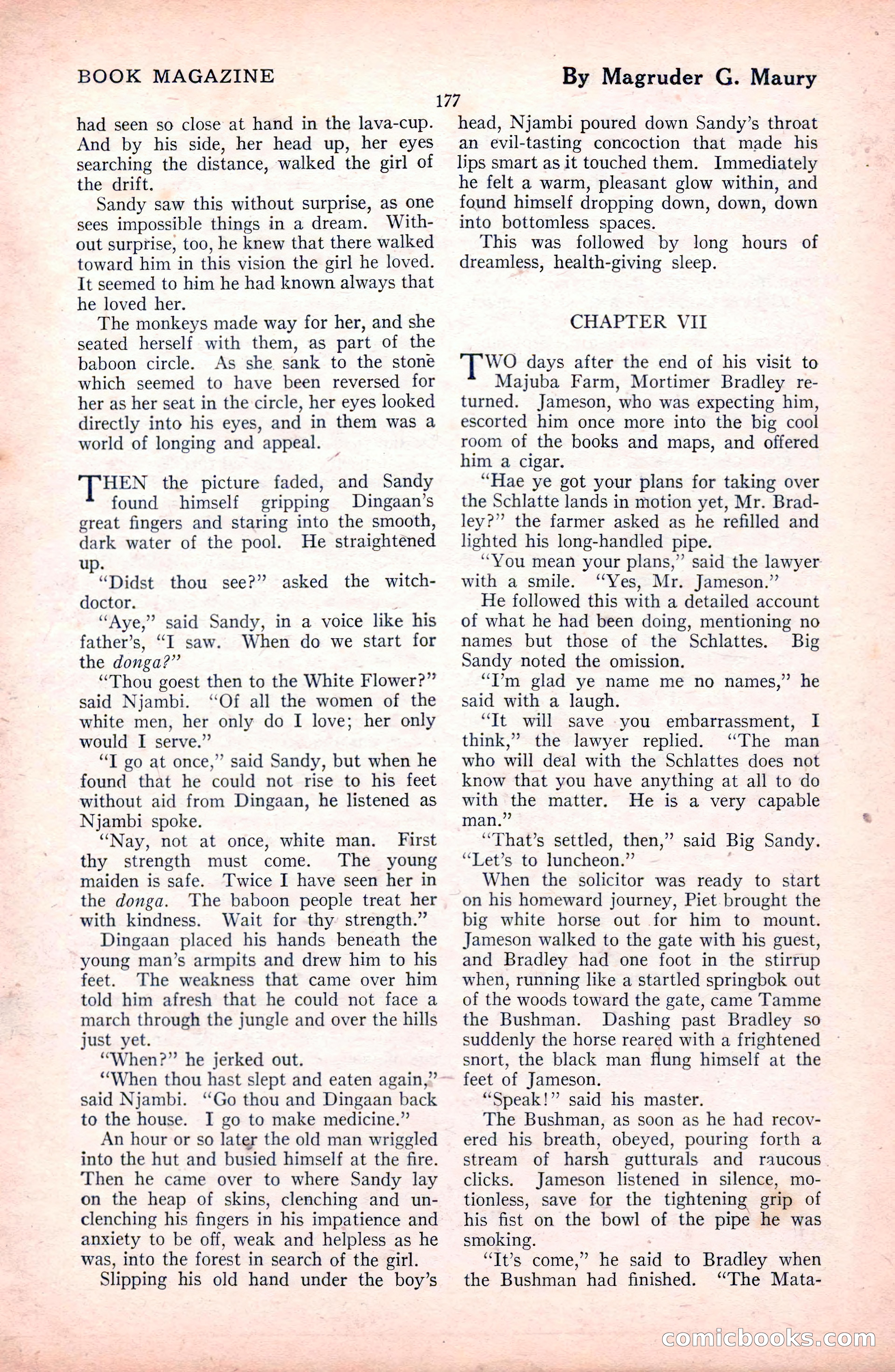 The Blue Book Magazine, October 1922 — page 183 of 212