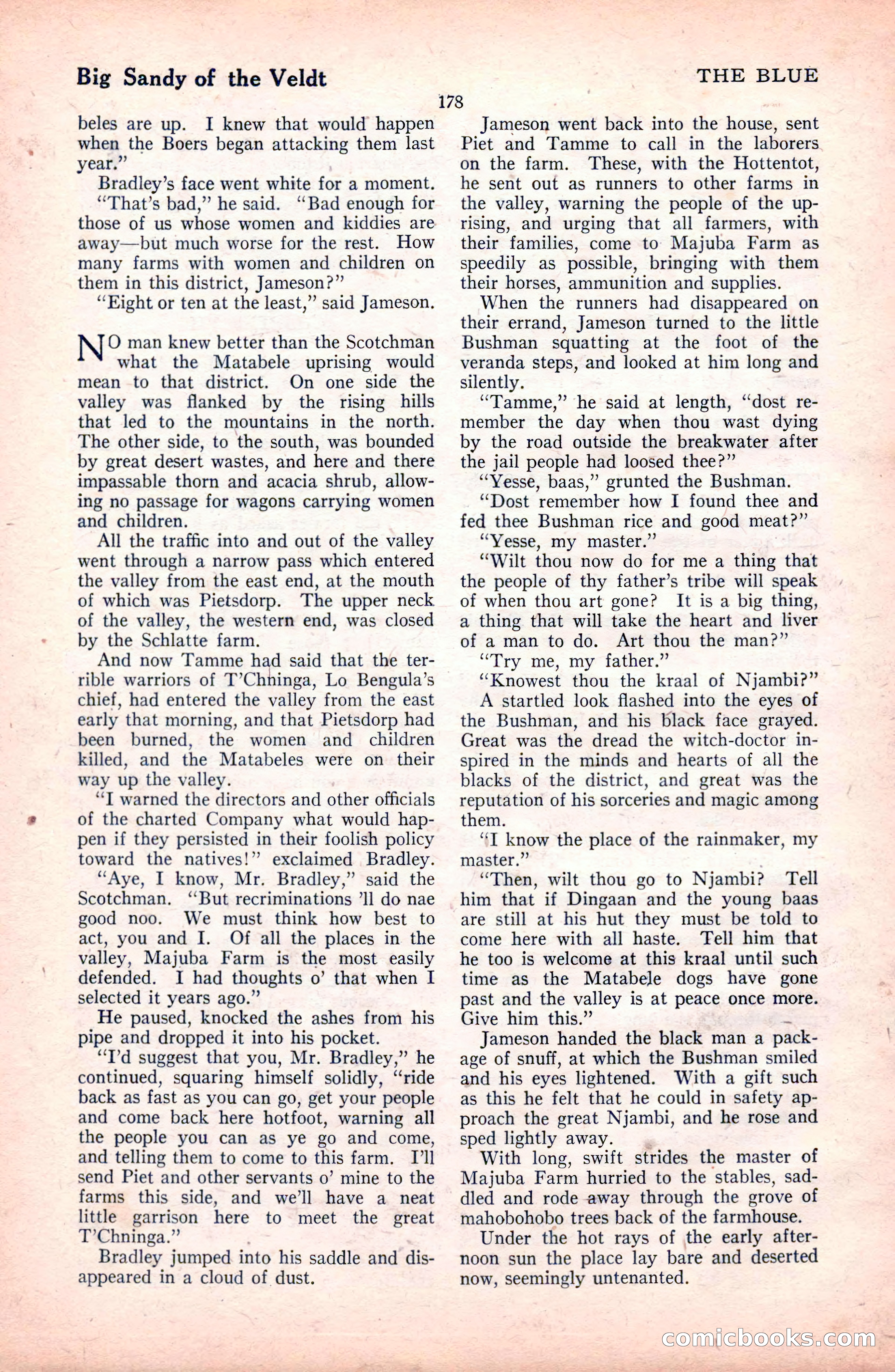 The Blue Book Magazine, October 1922 — page 184 of 212