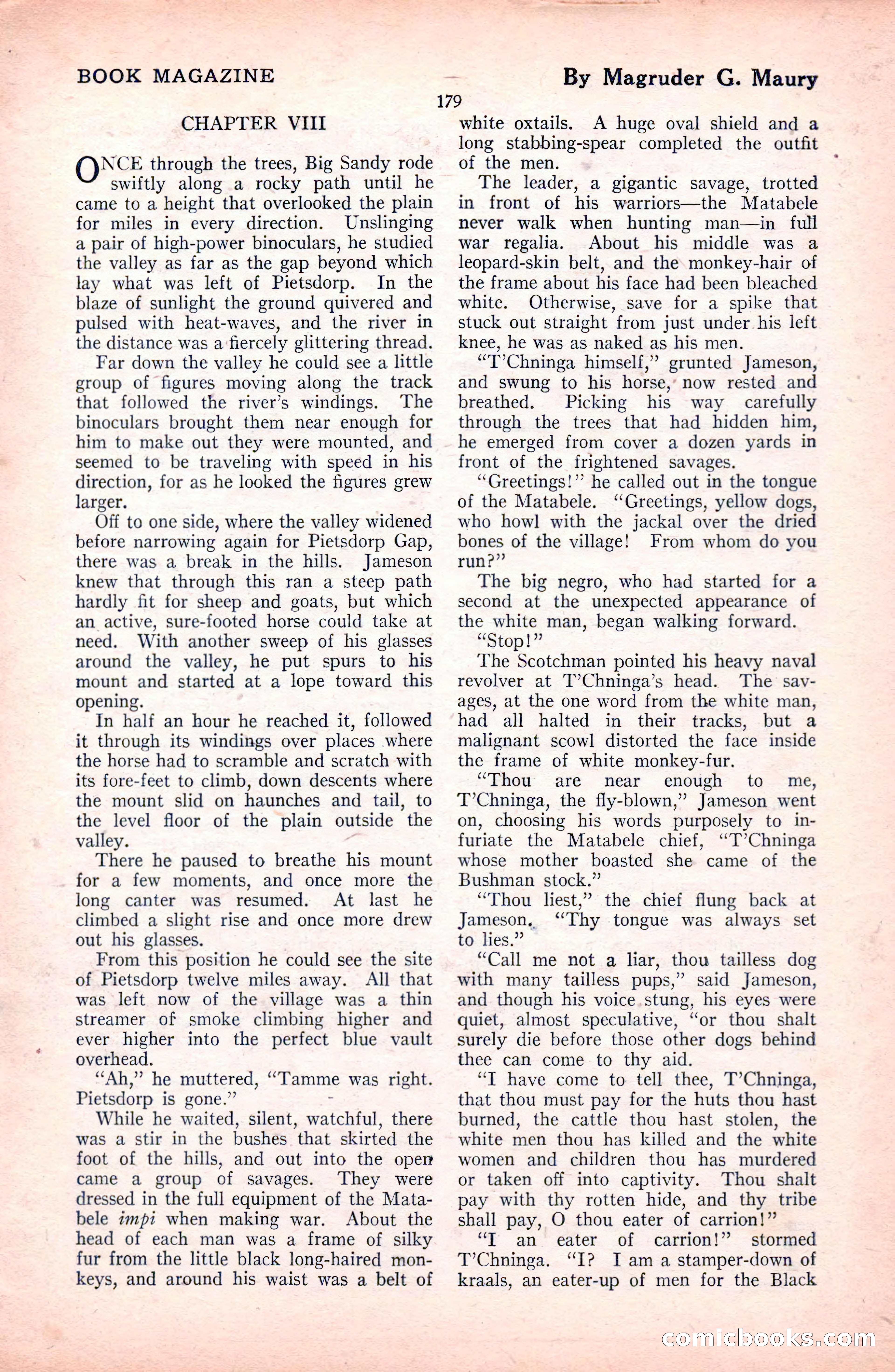 The Blue Book Magazine, October 1922 — page 185 of 212